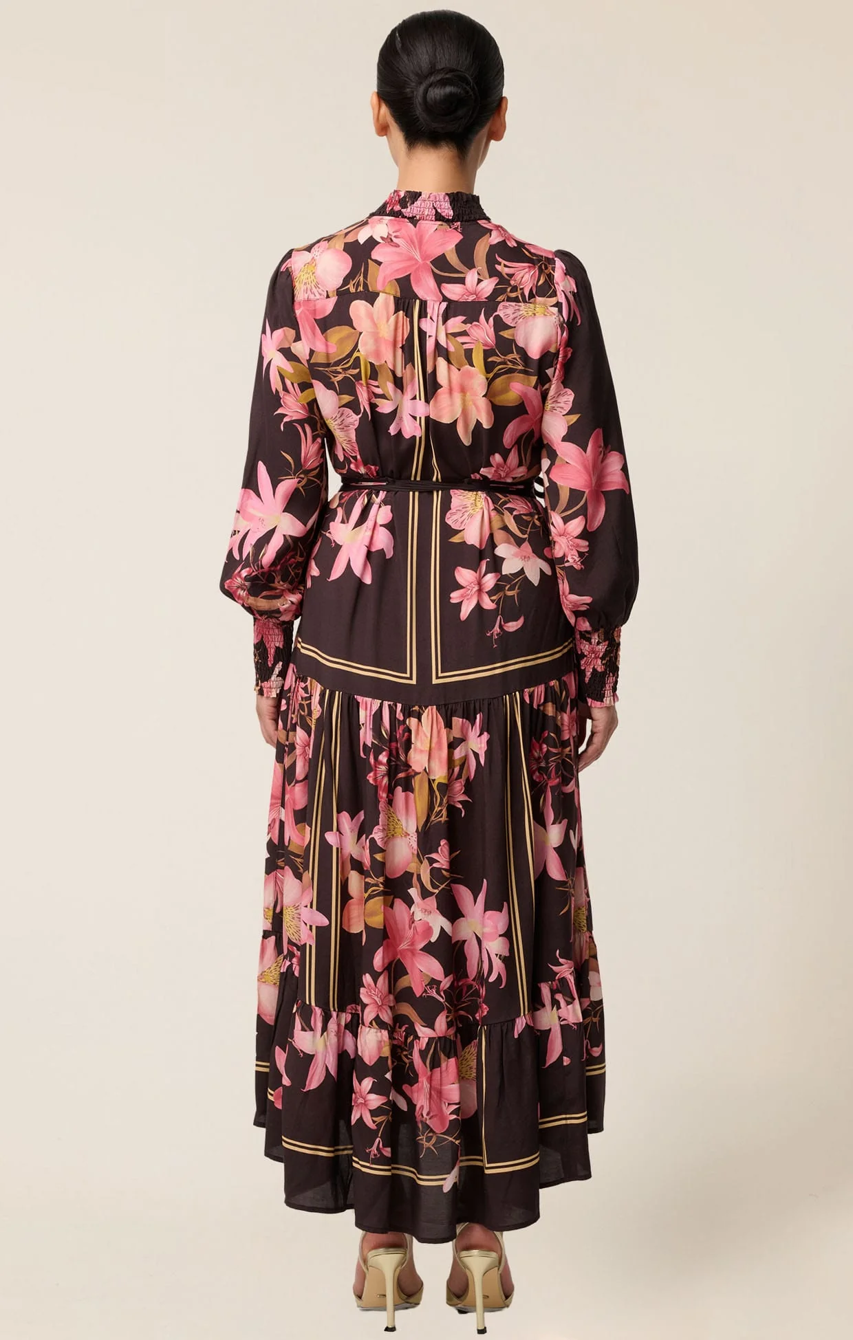 ADINE MAXI DRESS IN OBSIDIAN BLOOM - Image 8