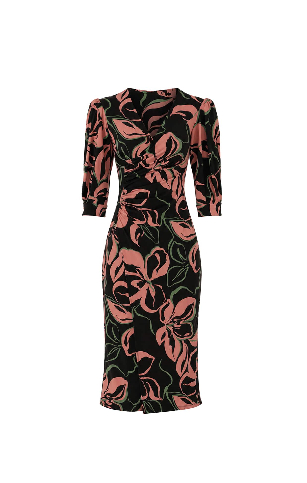 ALLEGRA FAUX WRAP DRESS - Image 7