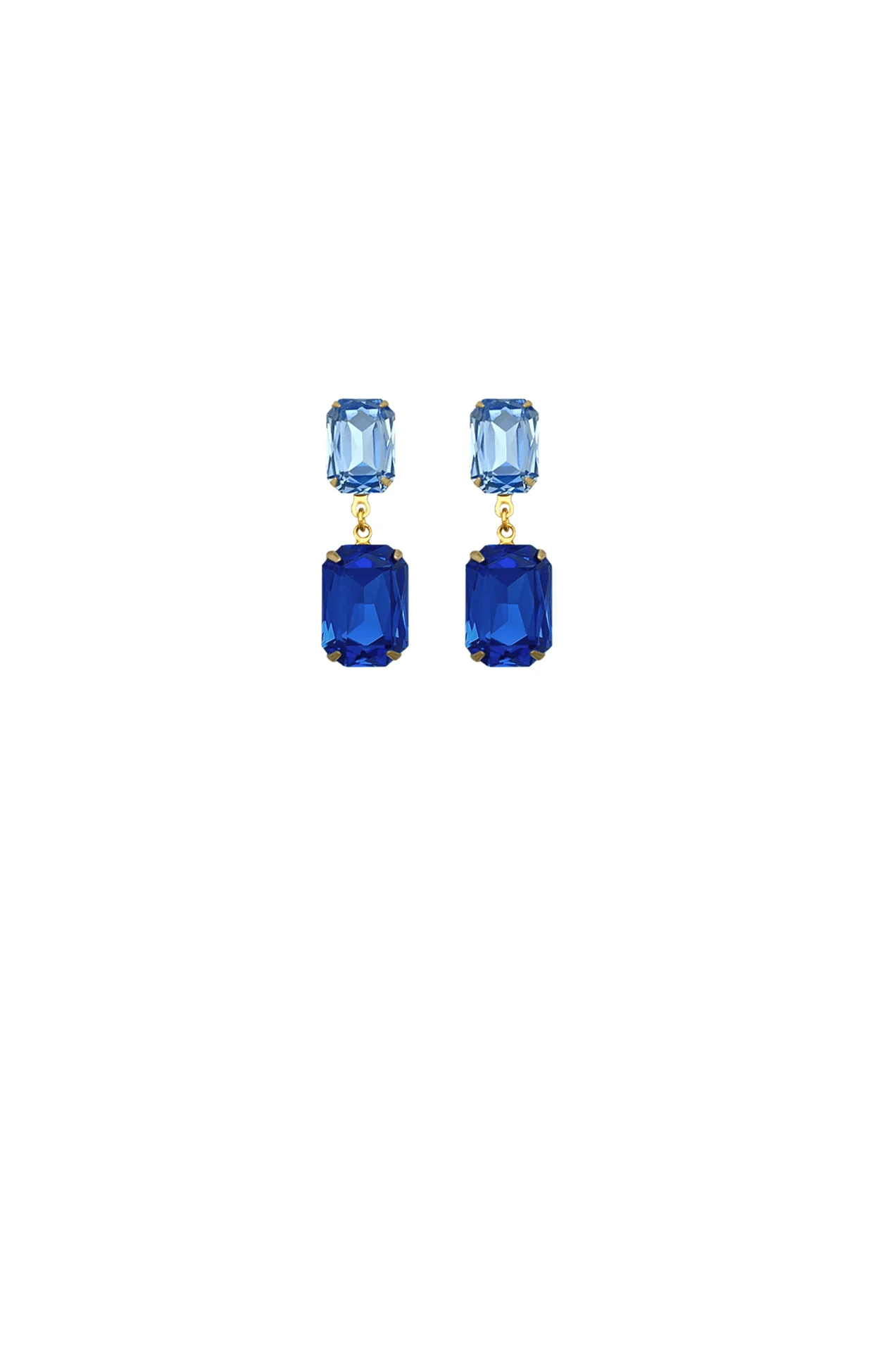 ARABELLA DROP EARRINGS IN BLUE MULTI