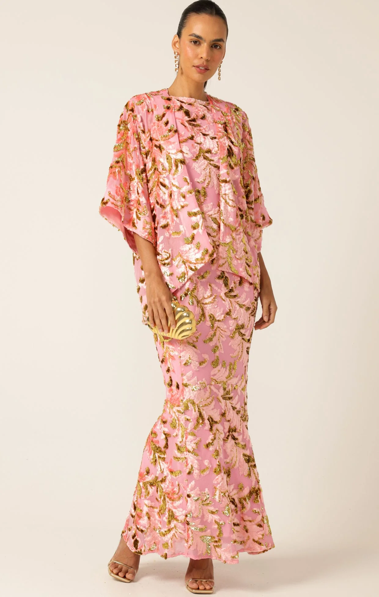 BLOSSOM KIMONO PINK GOLD - Image 3