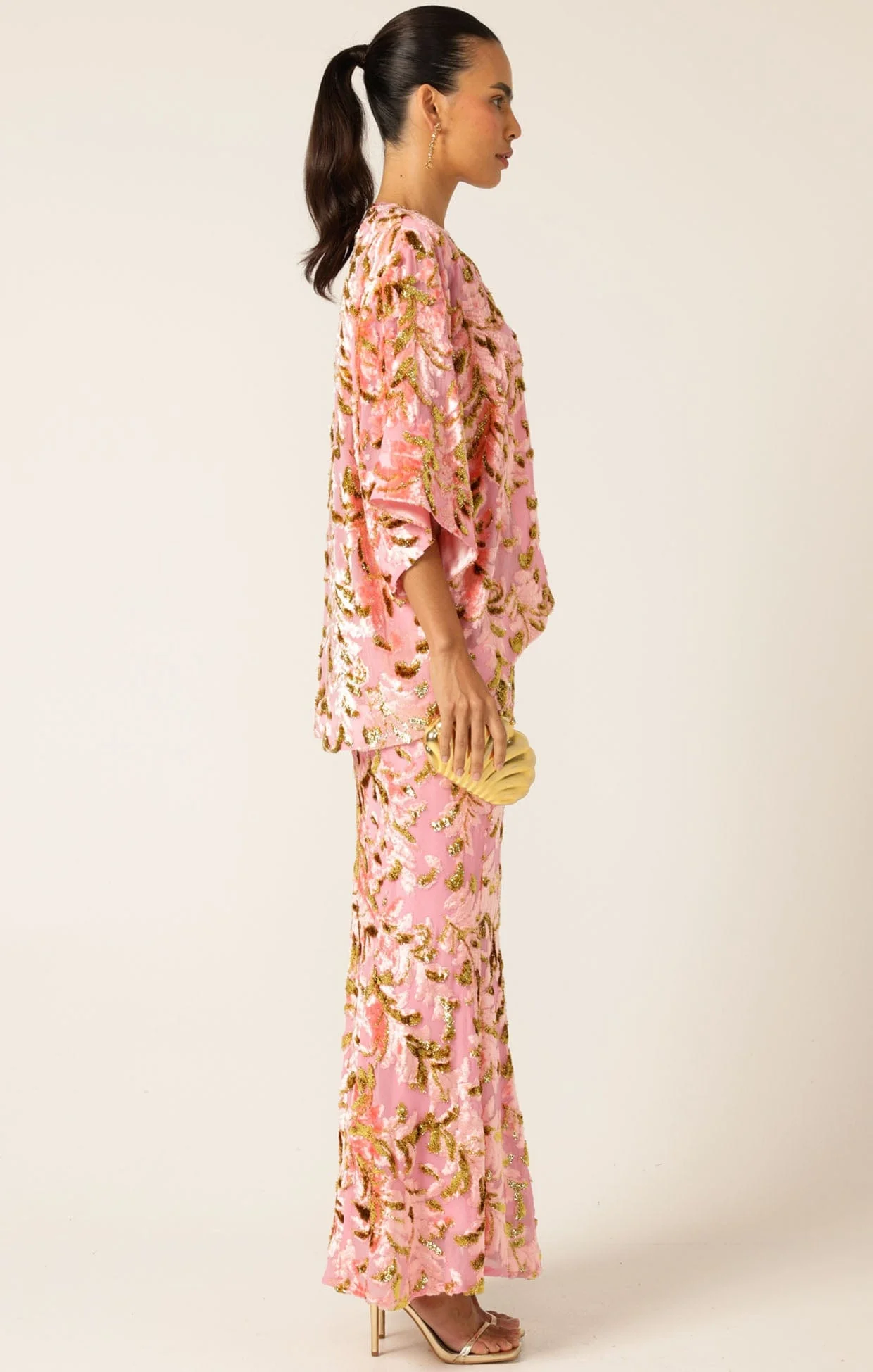 BLOSSOM KIMONO PINK GOLD - Image 8