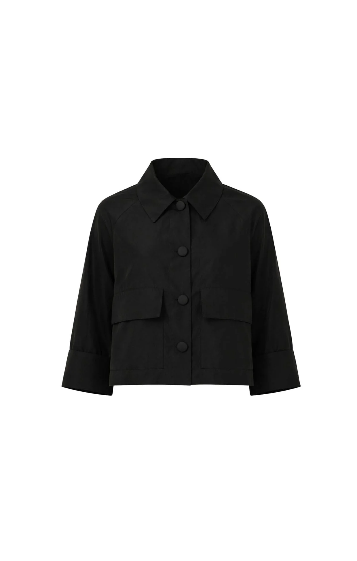 BUTTON UP CROPPED JACKET - Image 10