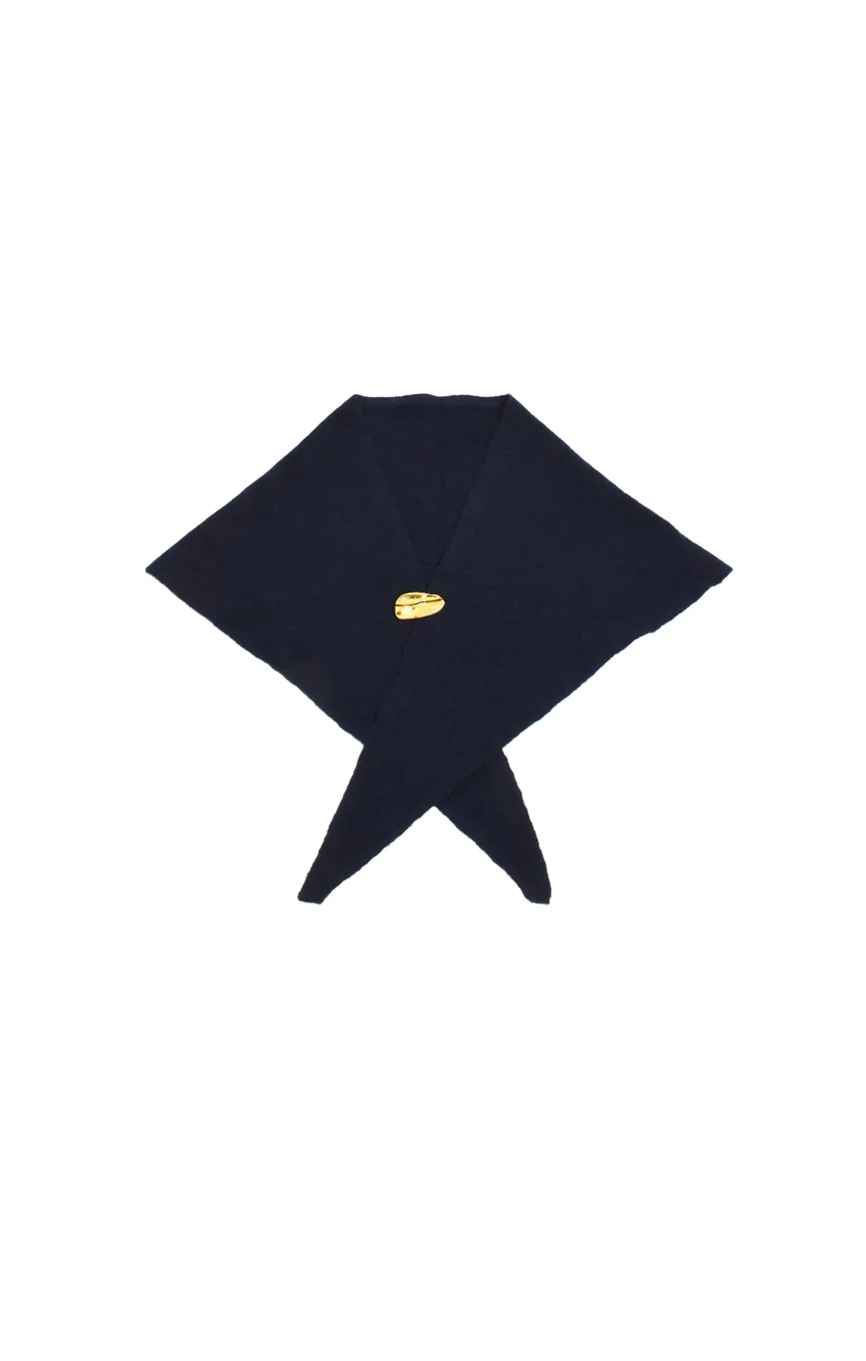 CELESTE WOOL BLEND WRAP IN NAVY