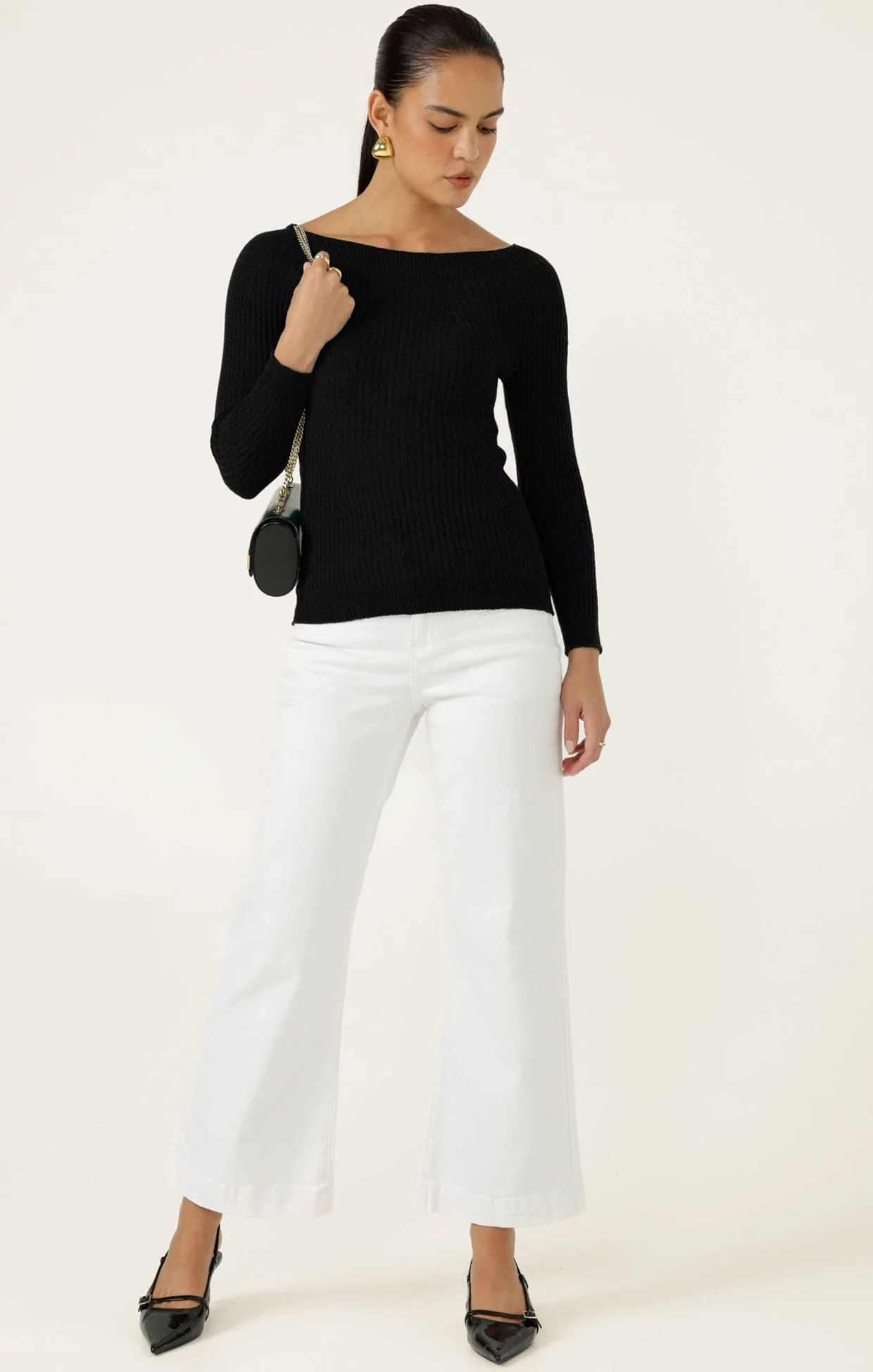 CLAIRE KNIT IN BLACK - Image 7
