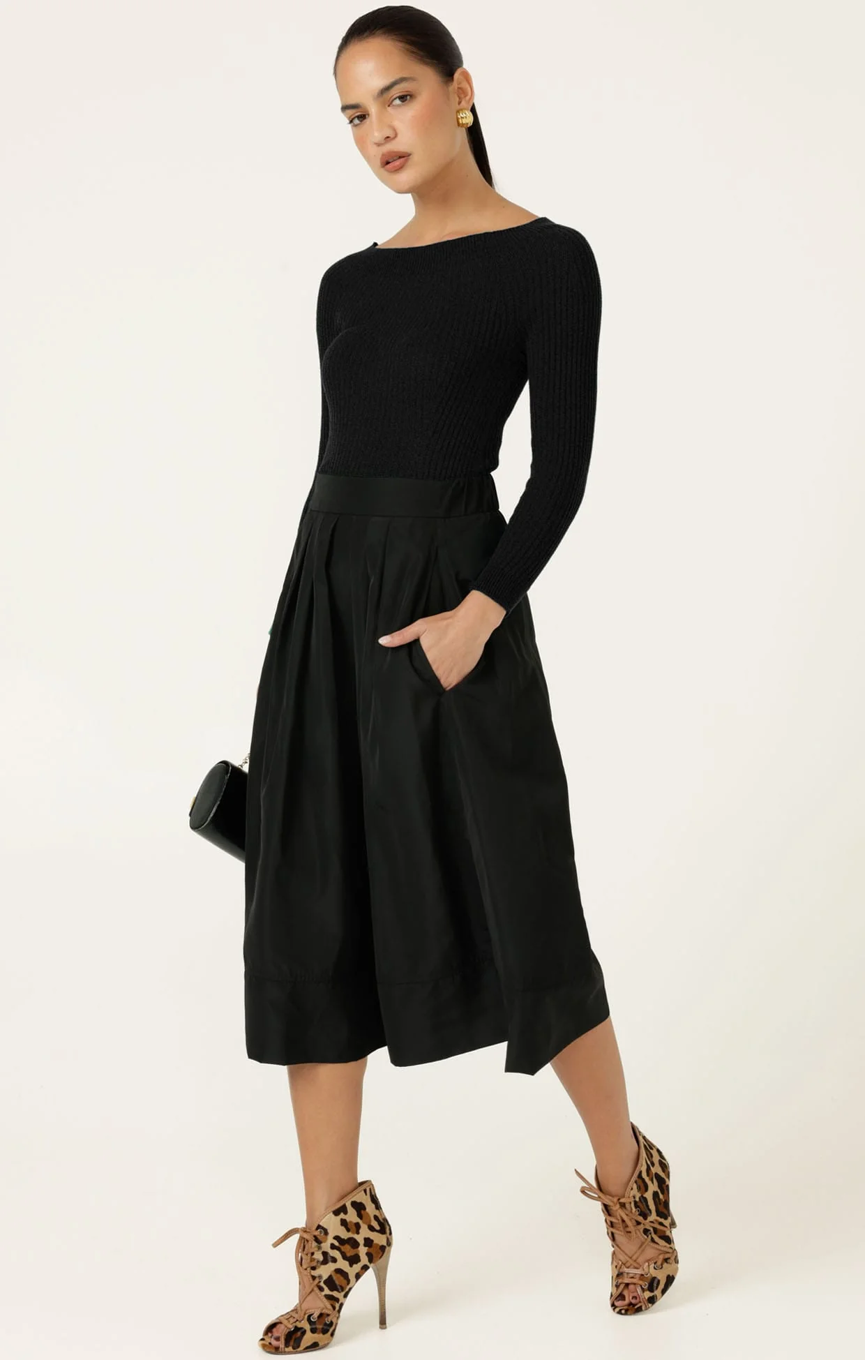 CLAIRE KNIT IN BLACK - Image 8