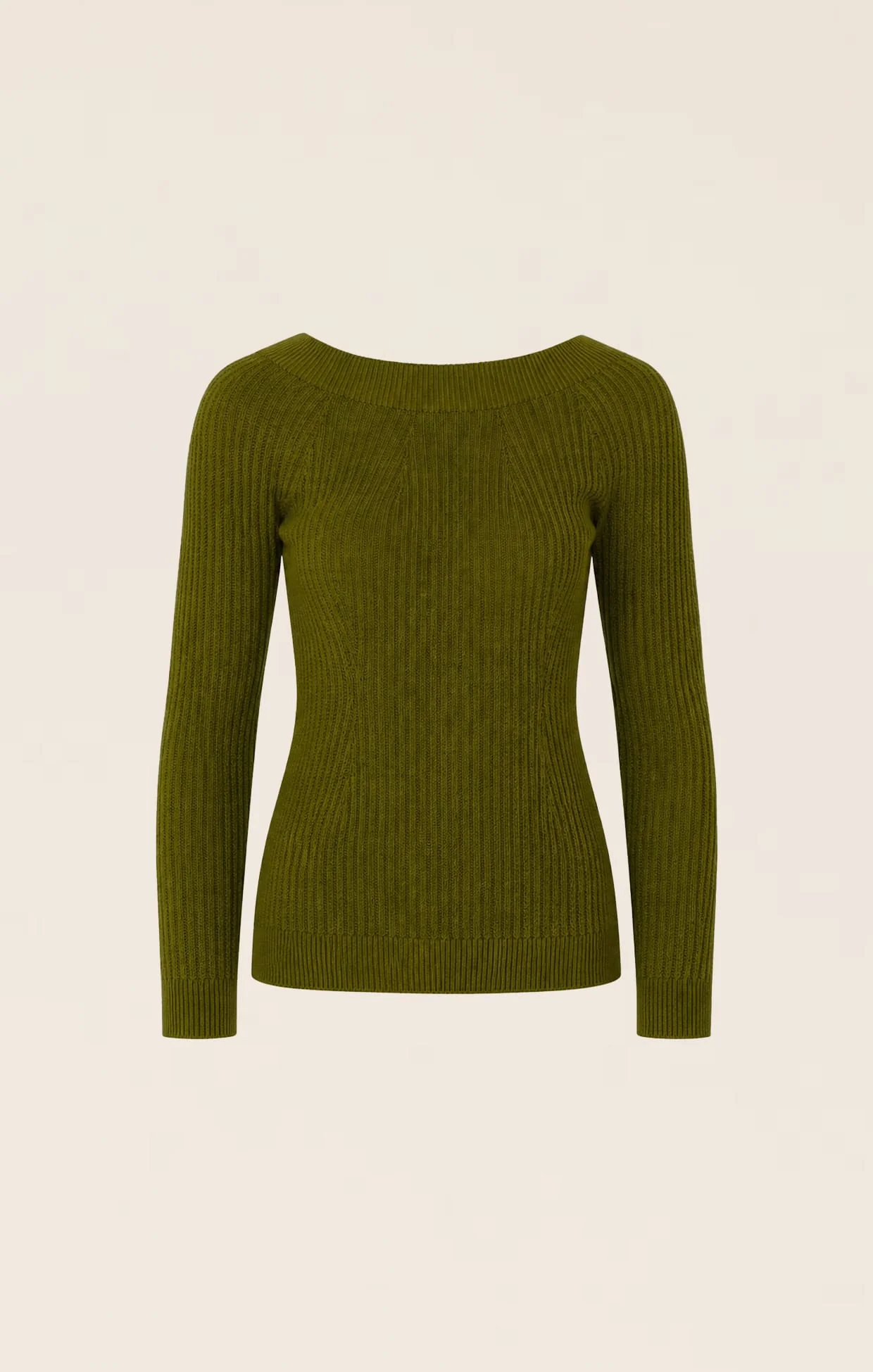 CLAIRE KNIT IN OLIVE - Image 10