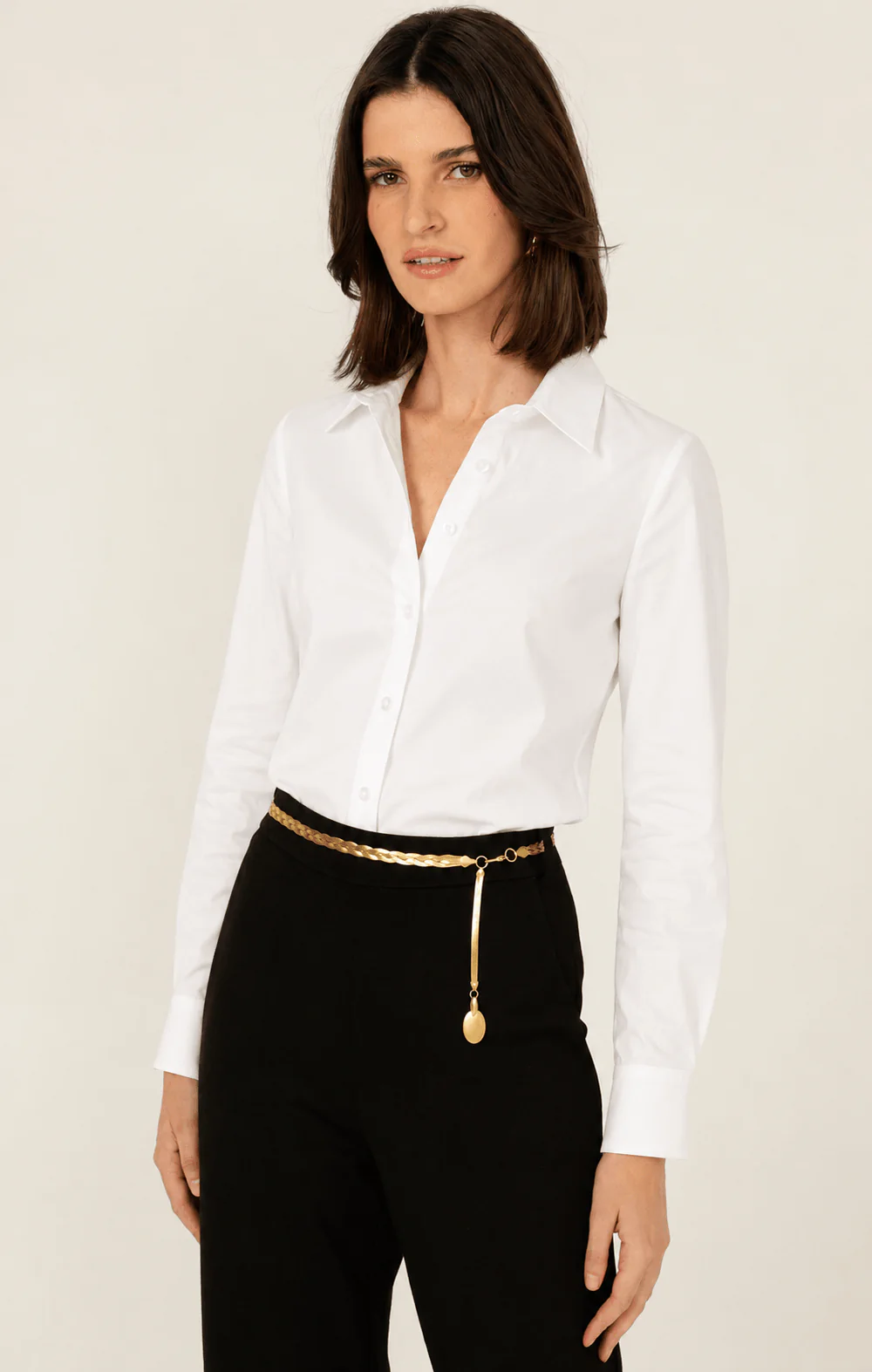 CLASSIC SHIRT IN WHITE - Image 10