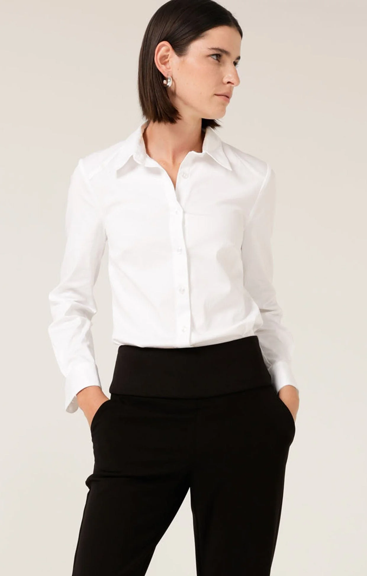 CLASSIC SHIRT IN WHITE - Image 6
