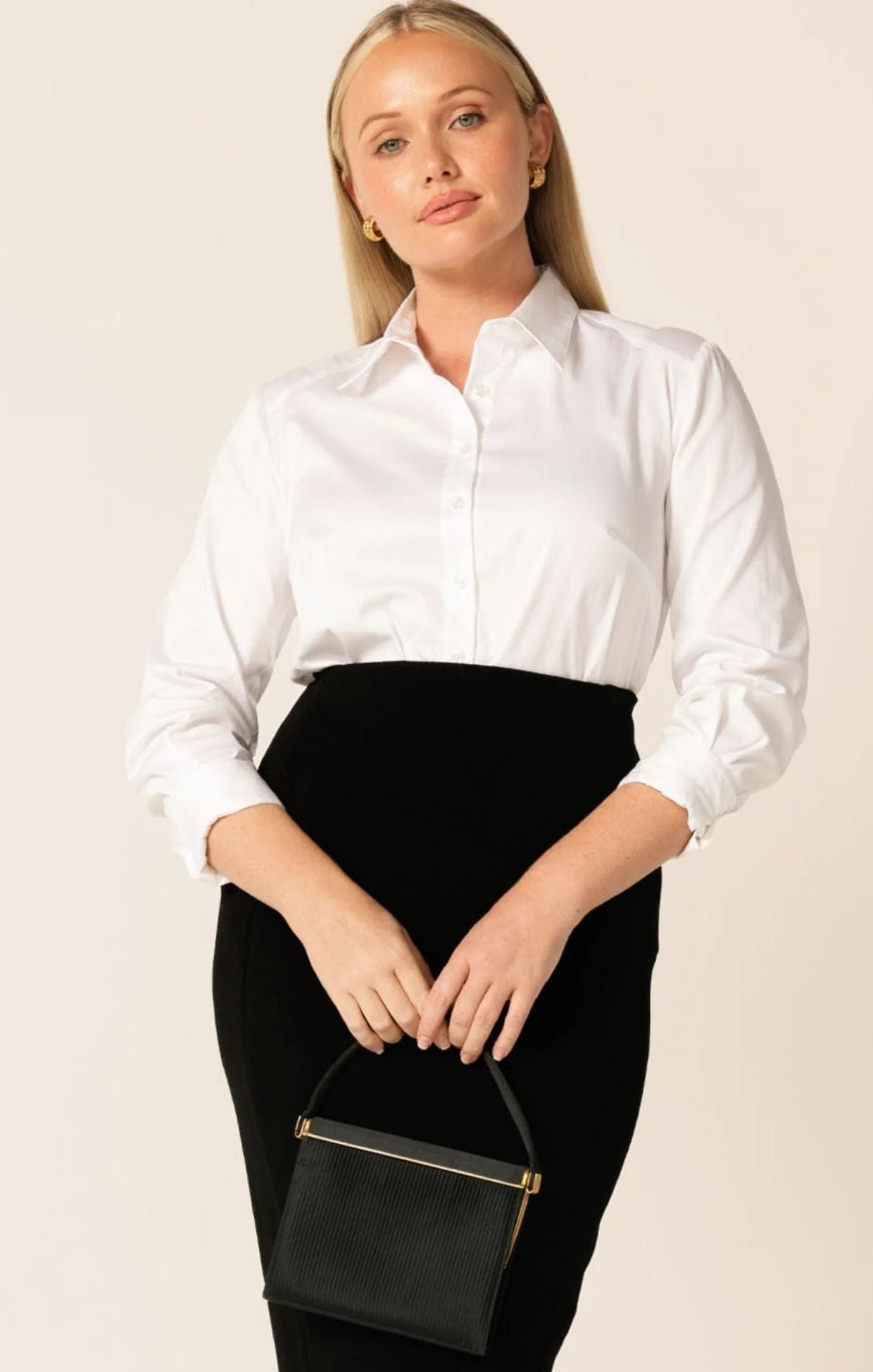 CLASSIC SHIRT IN WHITE - Image 9
