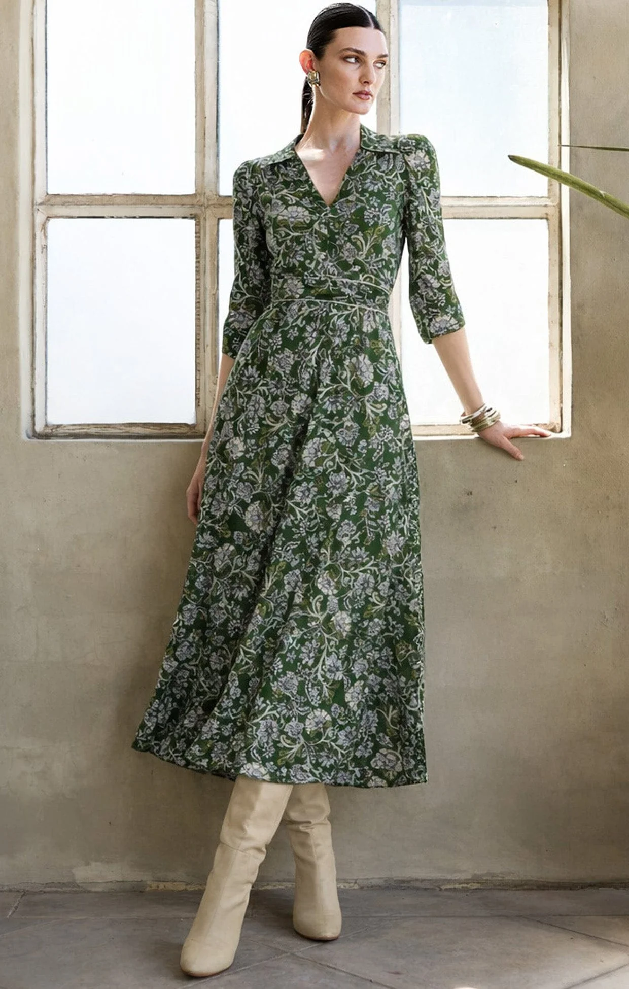 CLOVER MIDI DRESS - Image 2