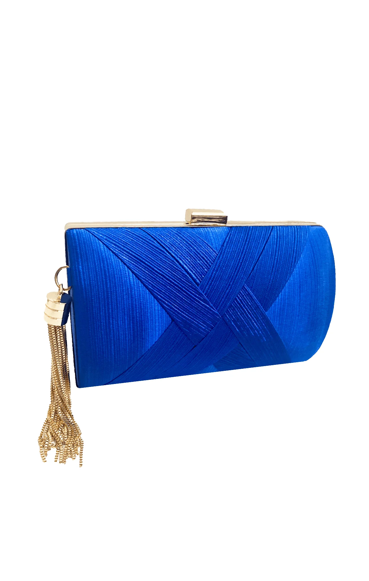 DEANNA EVENING BAG IN BLUE - Image 2