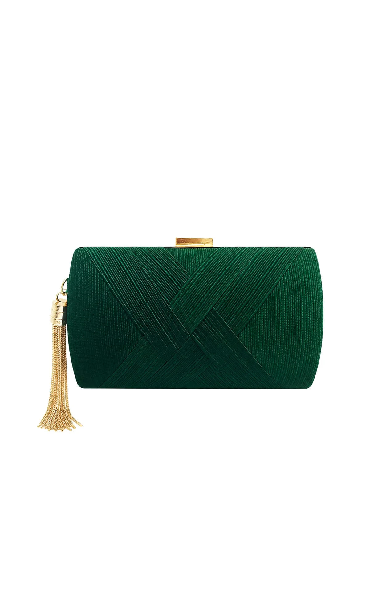 DEANNA EVENING BAG IN EMERALD