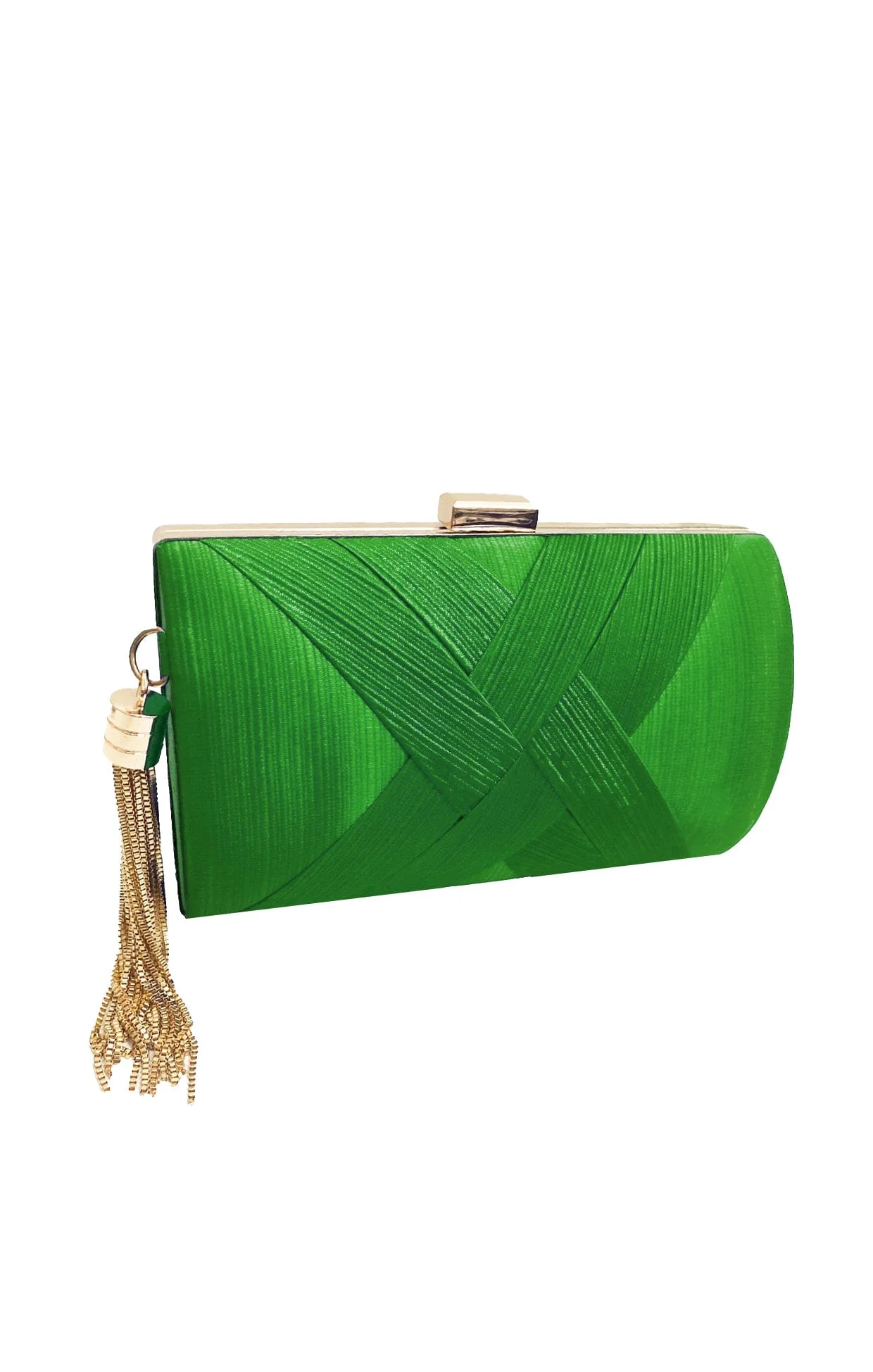 DEANNA EVENING BAG IN GREEN - Image 2