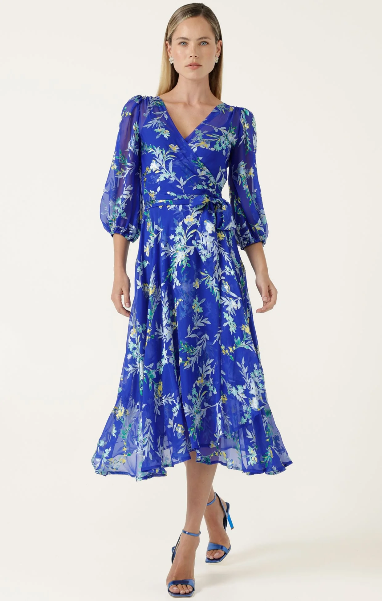 ELSPETH WRAP DRESS