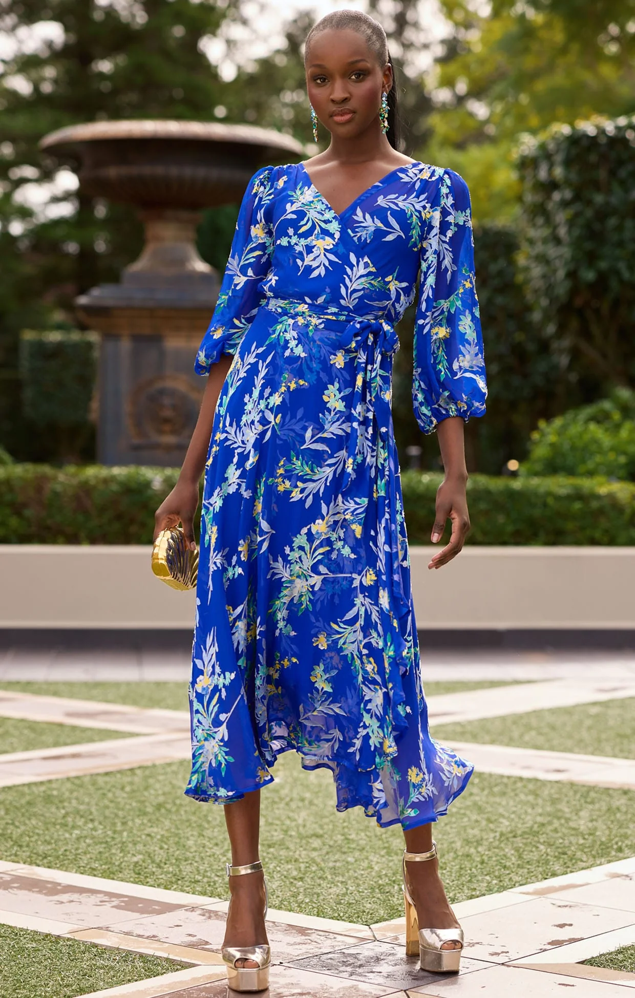 ELSPETH WRAP DRESS - Image 2
