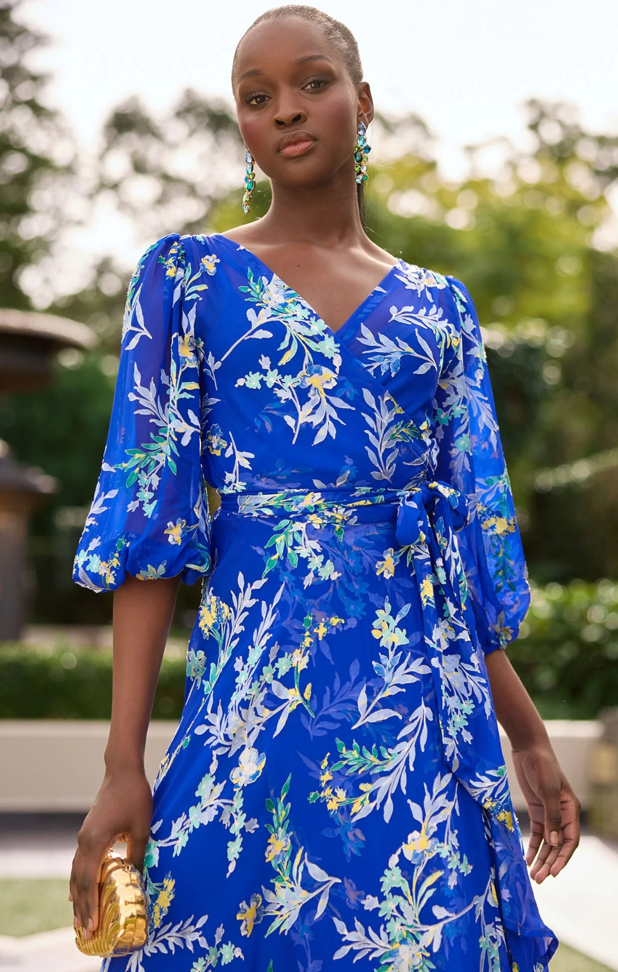 ELSPETH WRAP DRESS - Image 4