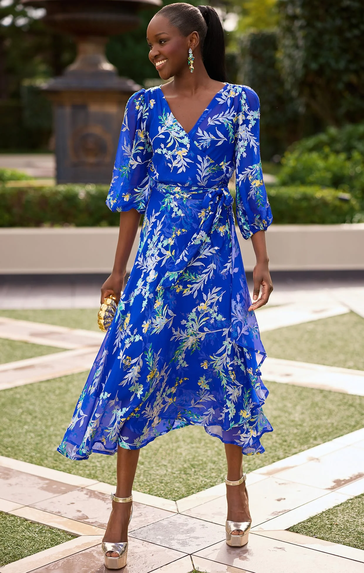 ELSPETH WRAP DRESS - Image 7
