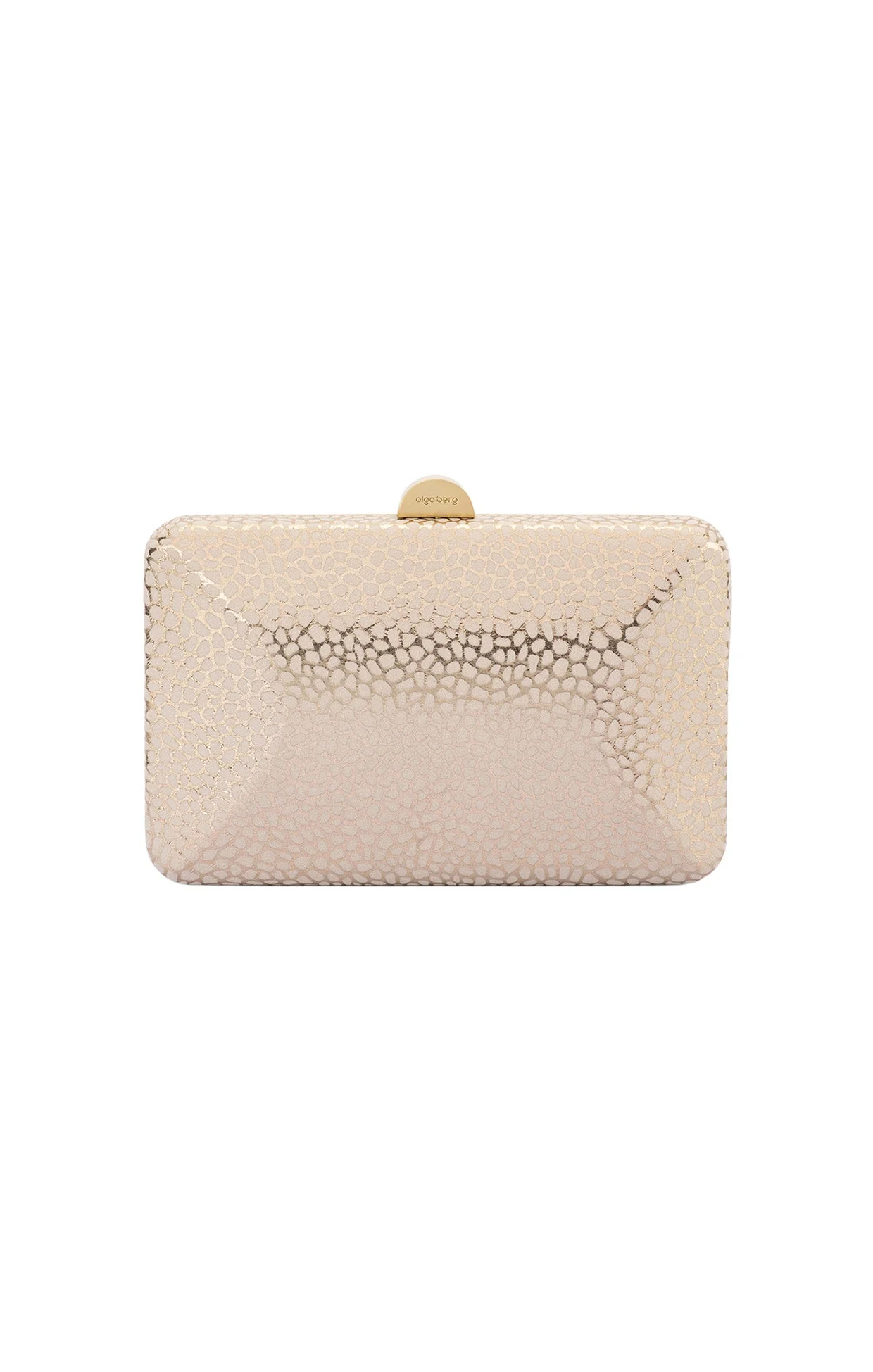 FRANKIE EMBOSSED CLUTCH BAG