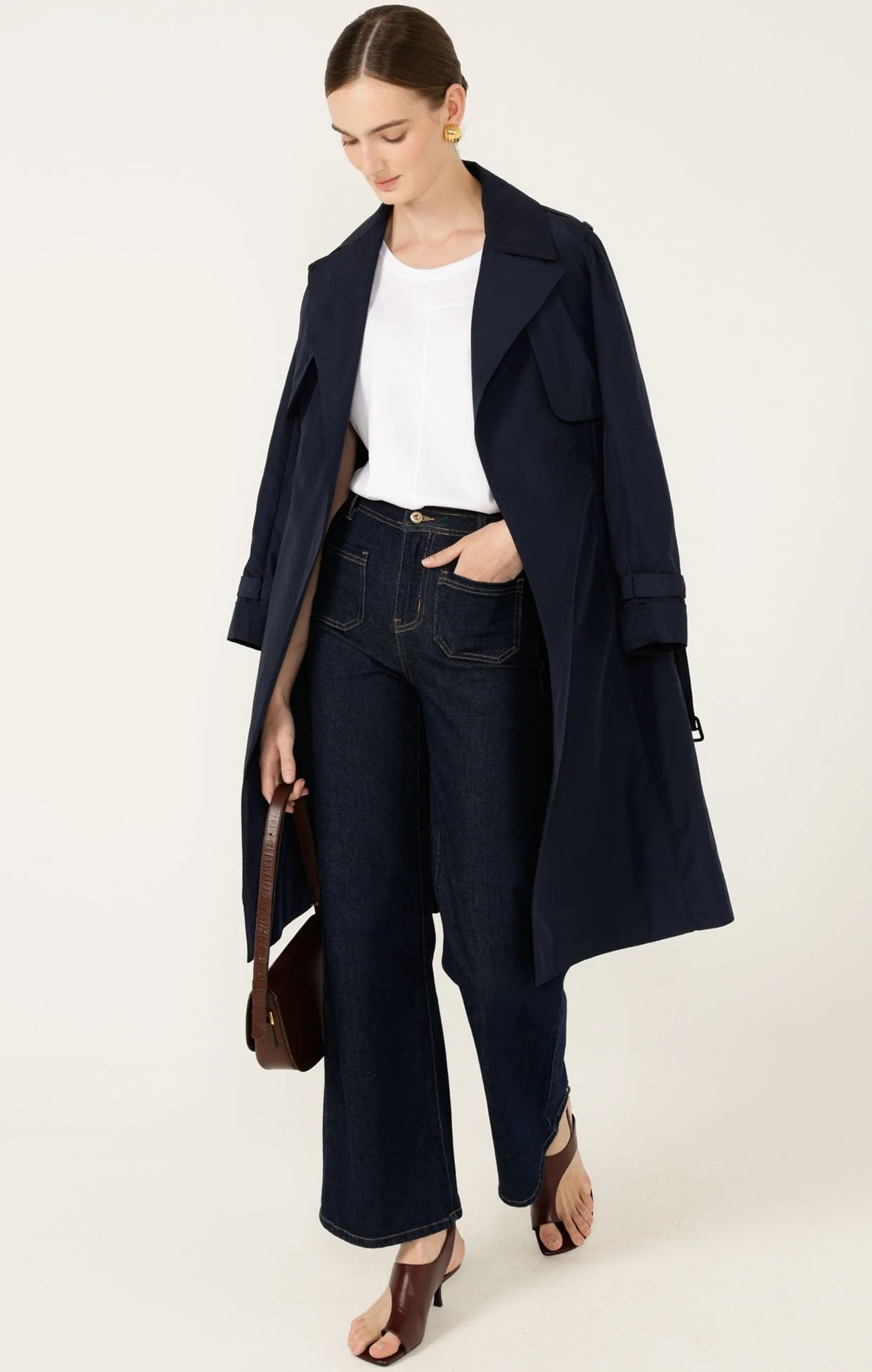 HARPER WIDE LEG JEAN IN INDIGO - Image 6