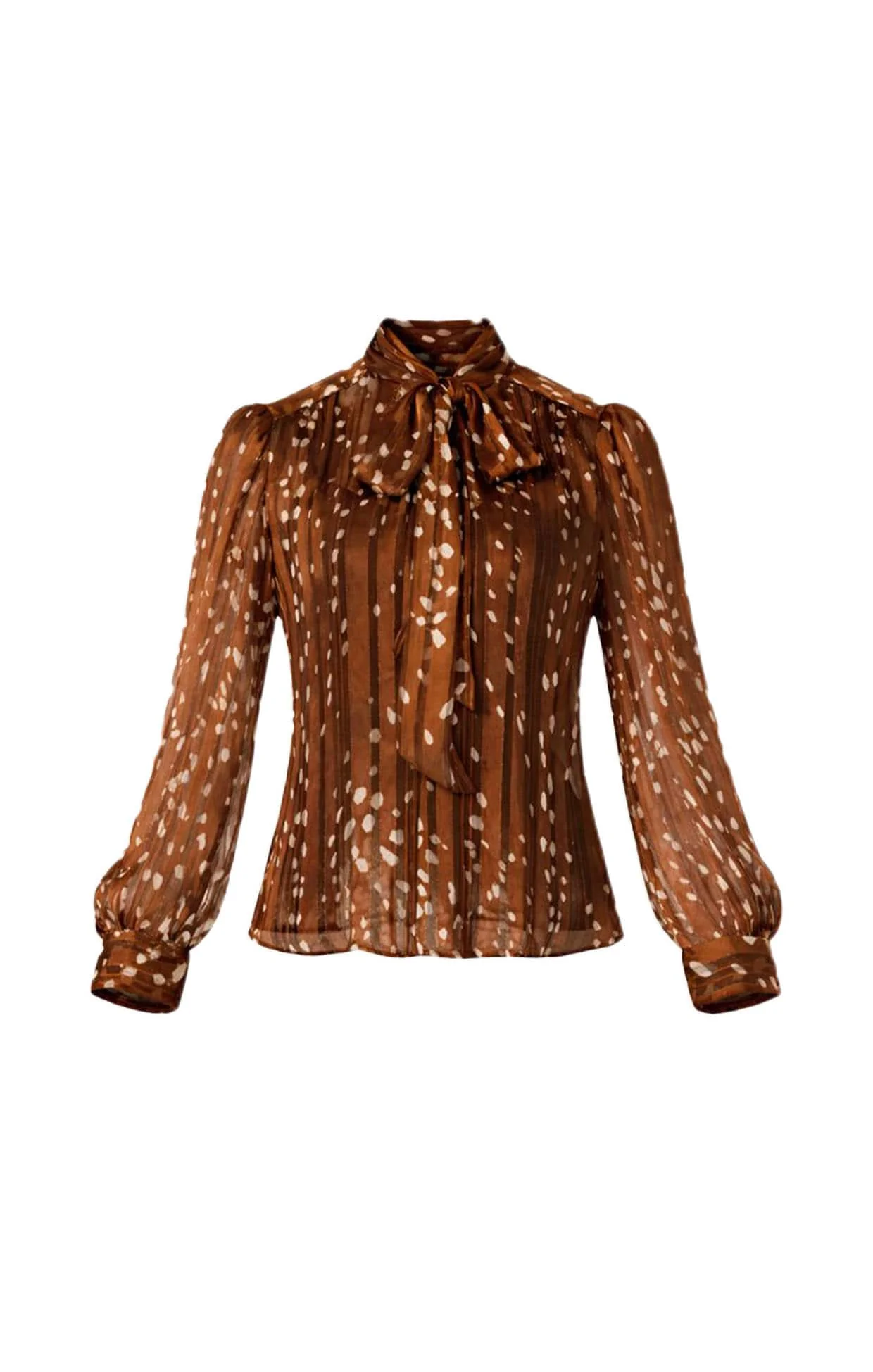 HAZEL TIE FRONT BLOUSE - Image 10