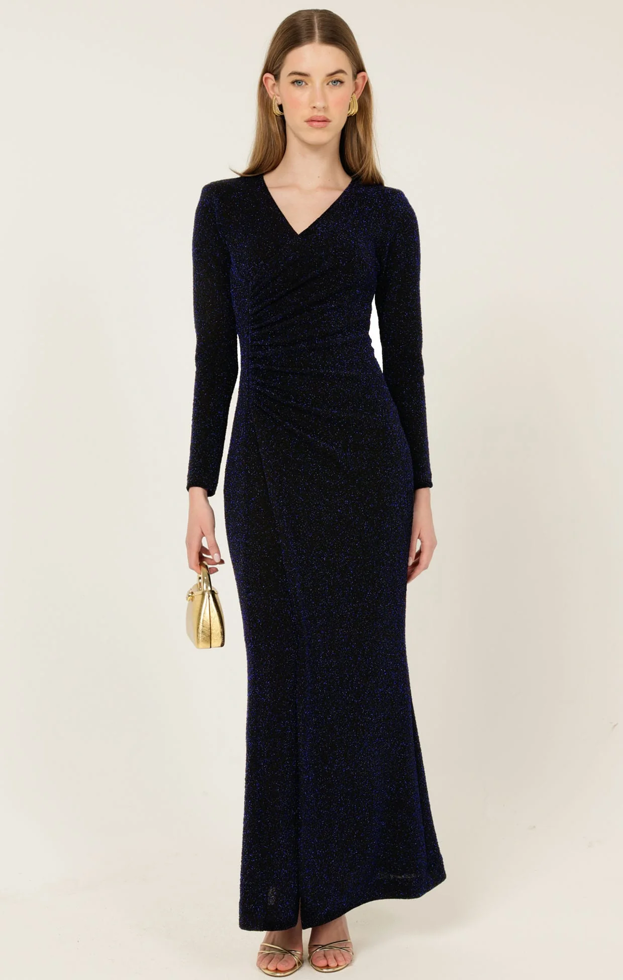 LENORA MAXI DRESS IN MIDNIGHT - Image 2