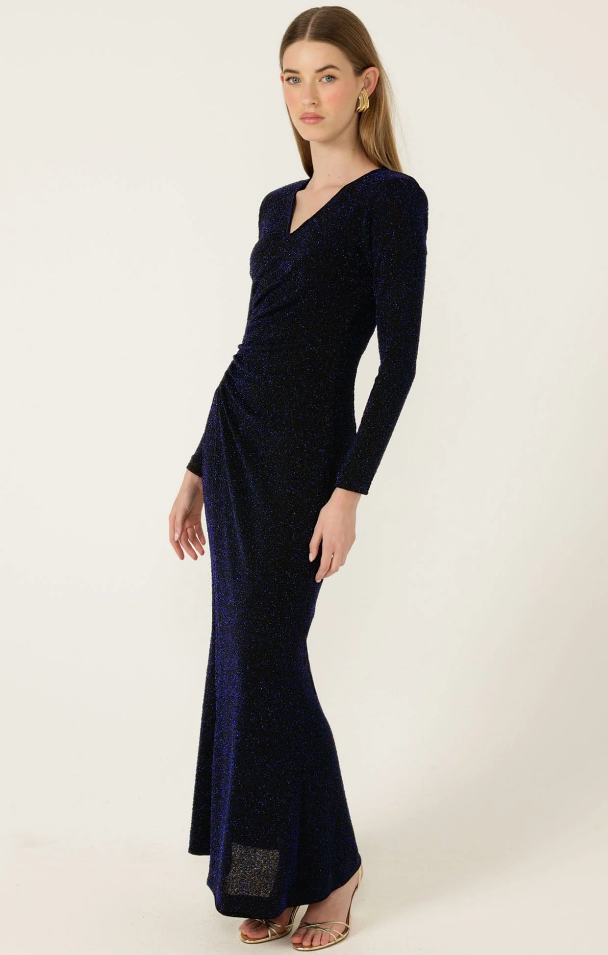 LENORA MAXI DRESS IN MIDNIGHT - Image 5