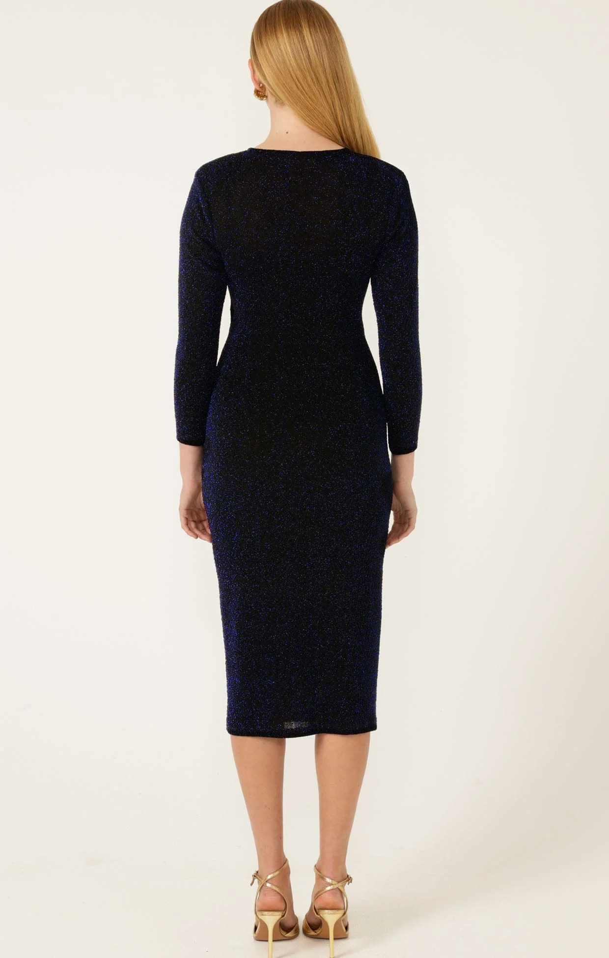 LENORA MIDI DRESS IN MIDNIGHT - Image 8