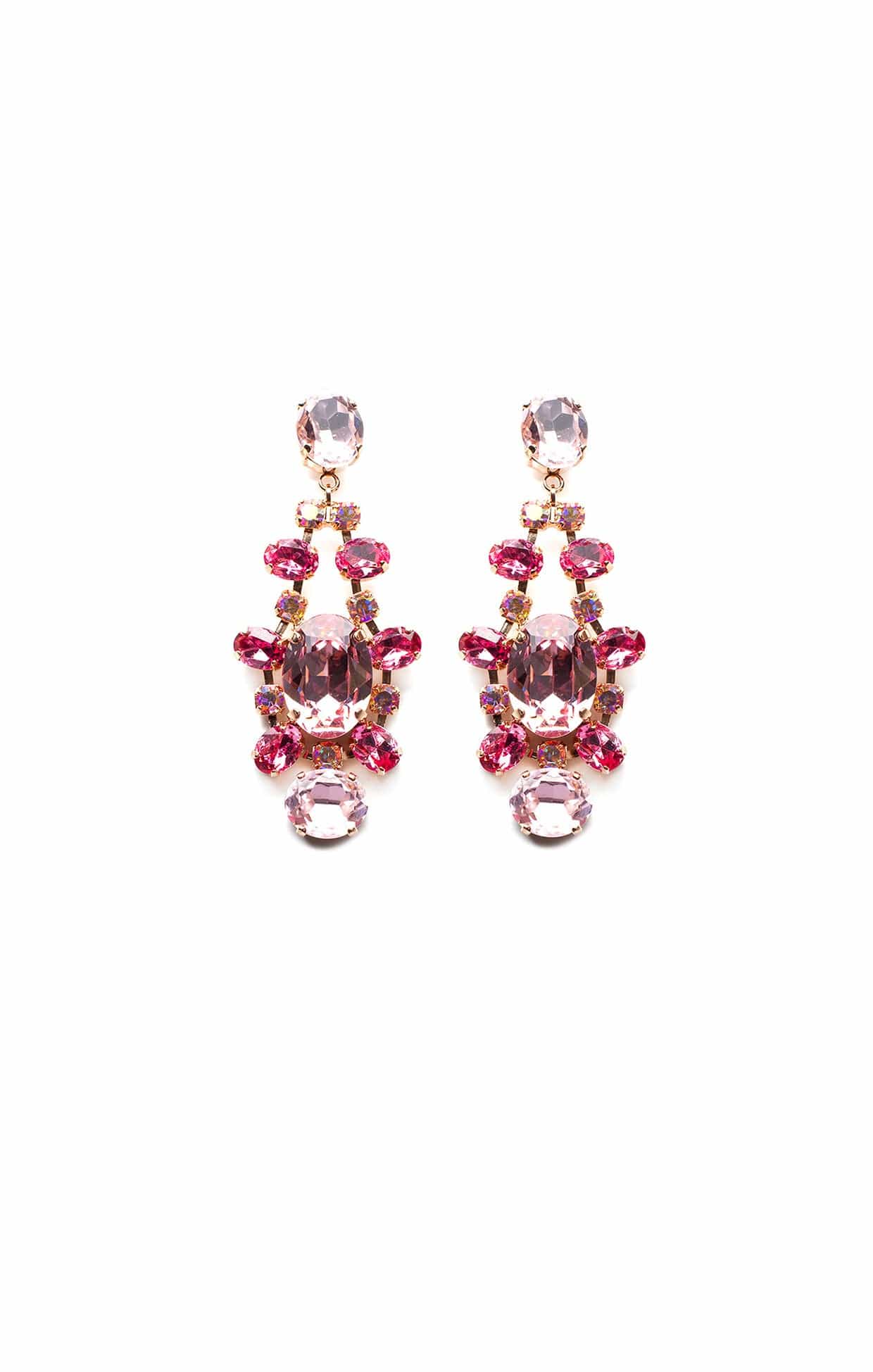 LISBON EARRINGS IN BLUSH