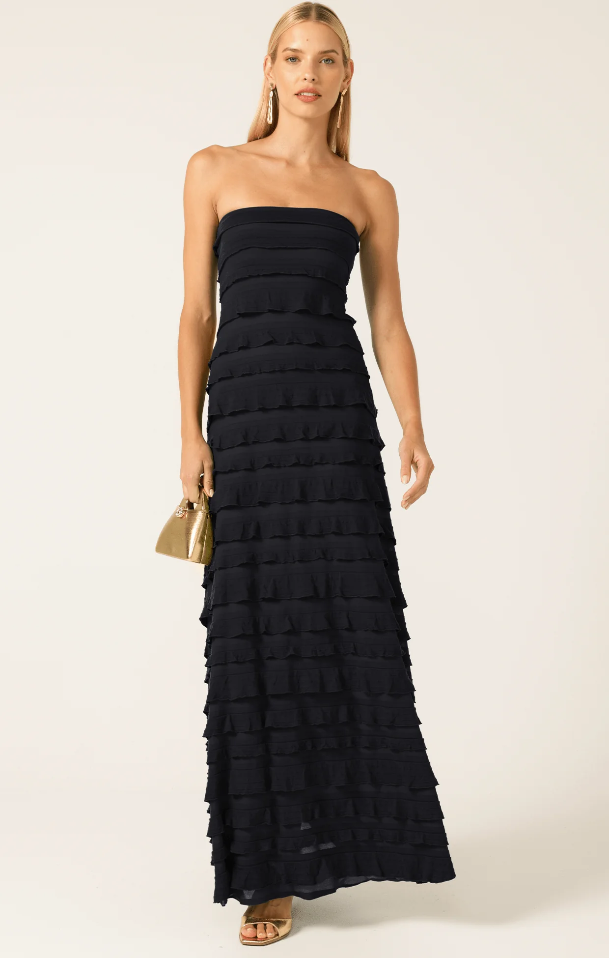 MADDISON MAXI DRESS IN BLACK - Image 5