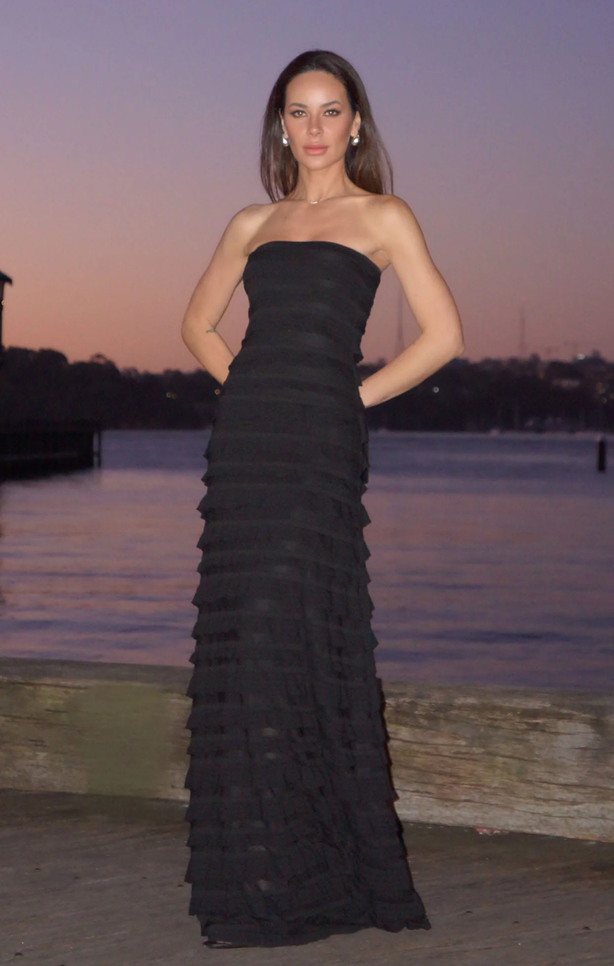 MADDISON MAXI DRESS IN BLACK - Image 7