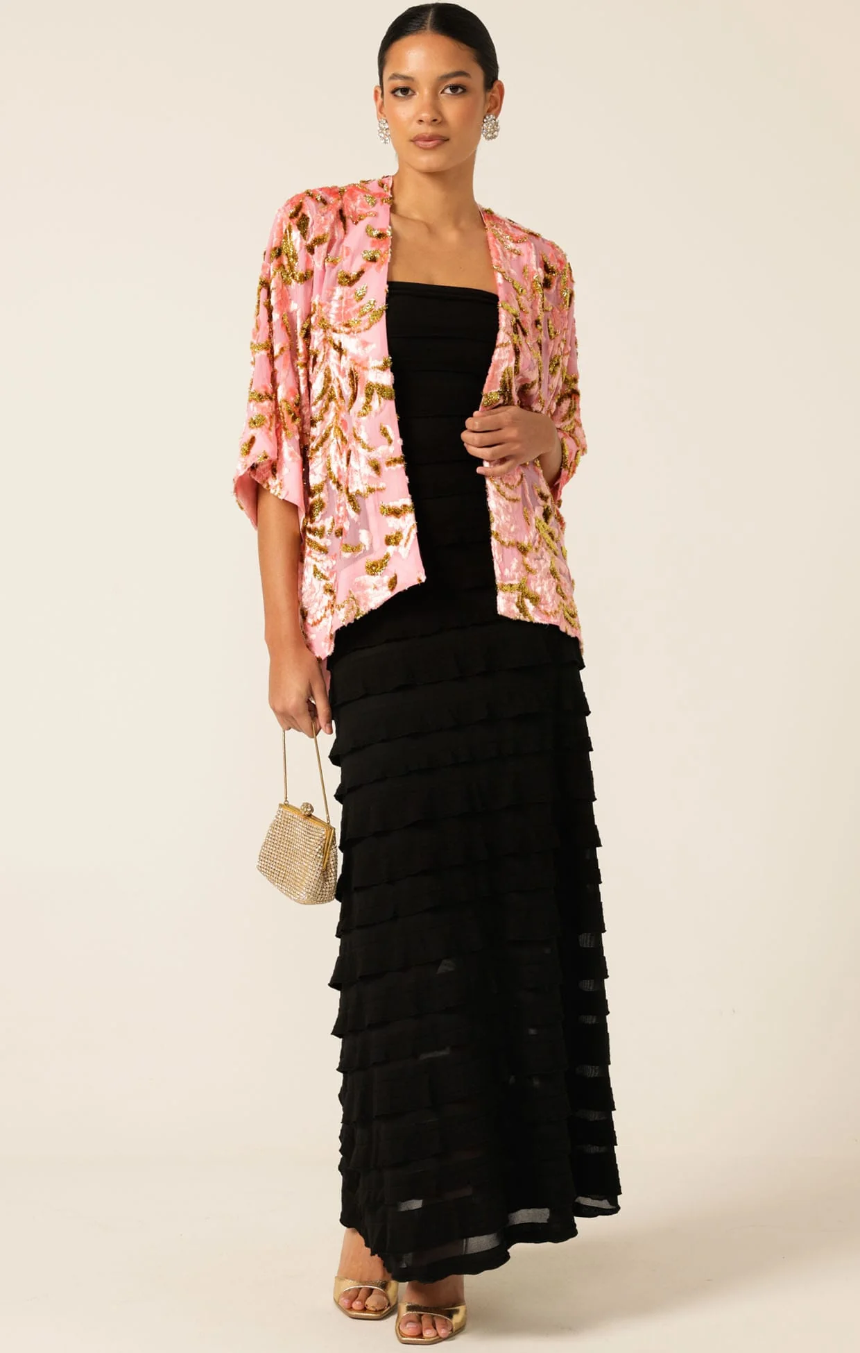 MADDISON MAXI DRESS IN BLACK - Image 8