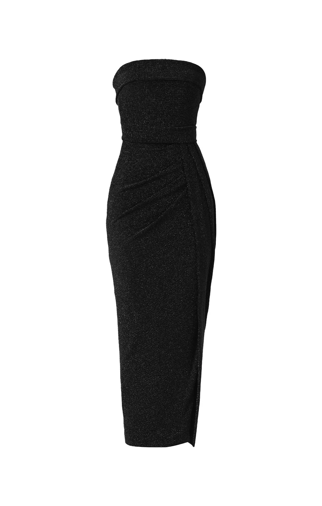 MERLE STRAPLESS MAXI DRESS IN BLACK - Image 10