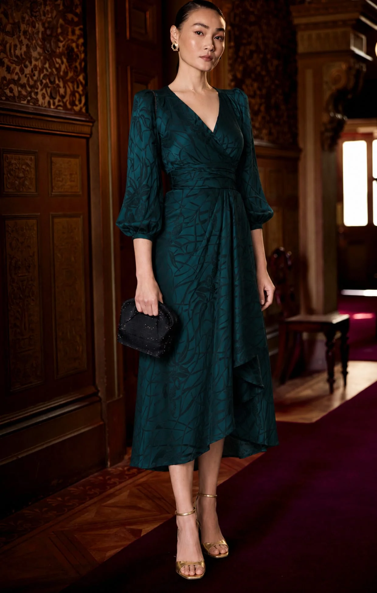 MICHAELLA WRAP DRESS - Image 3