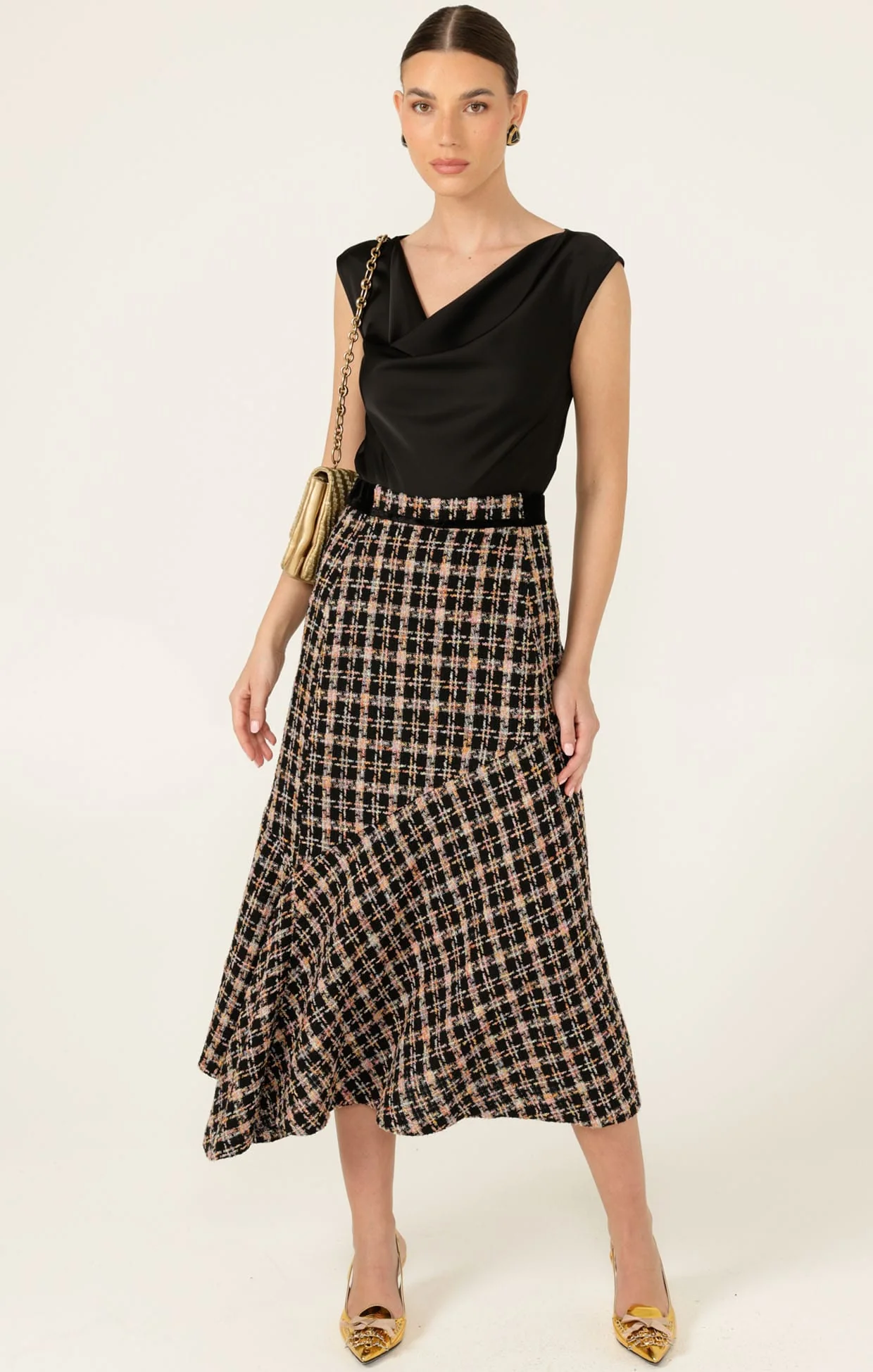 ONYX MIDI SKIRT - Image 9