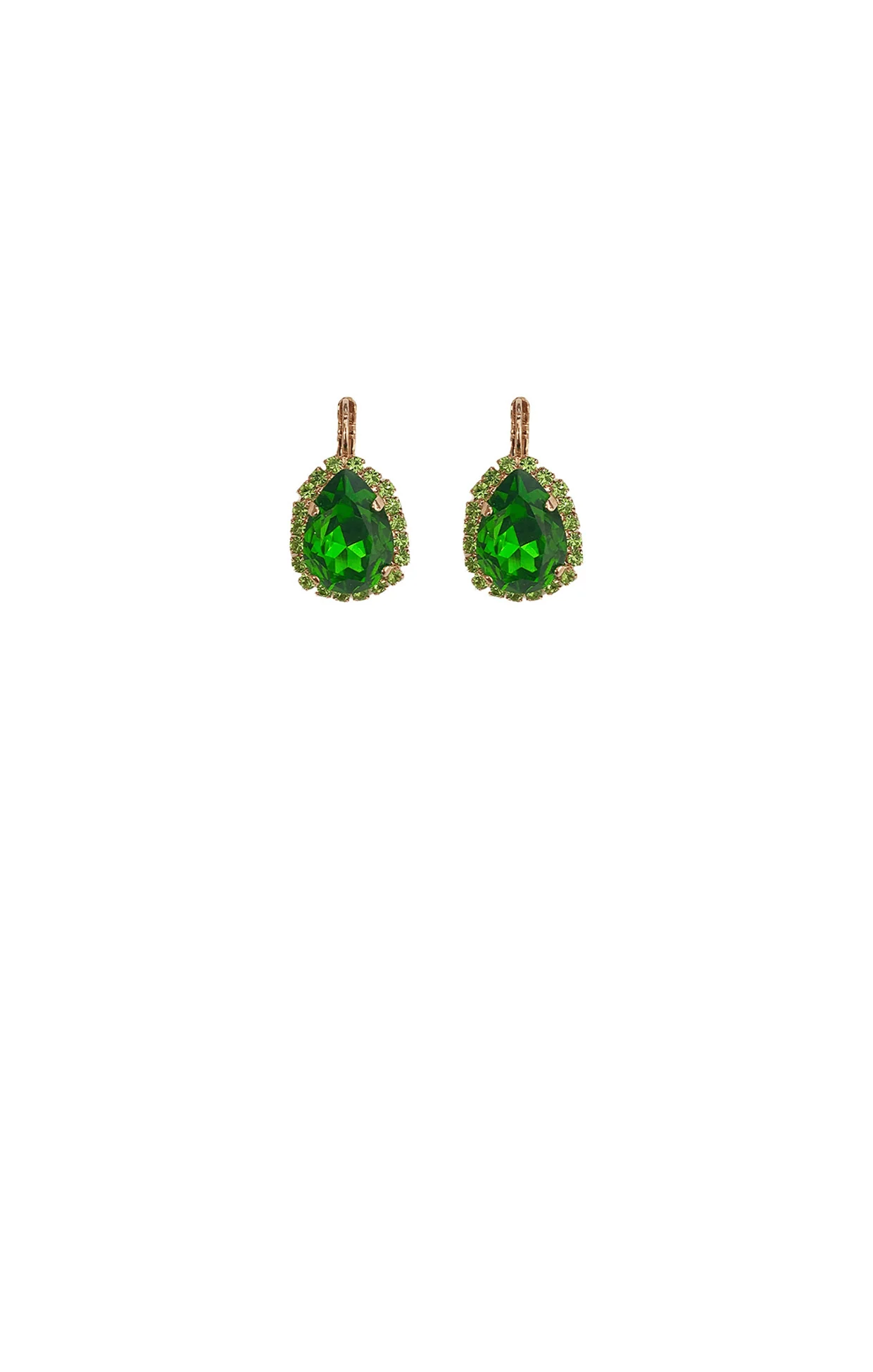 PARIS EARRINGS IN EMERALD