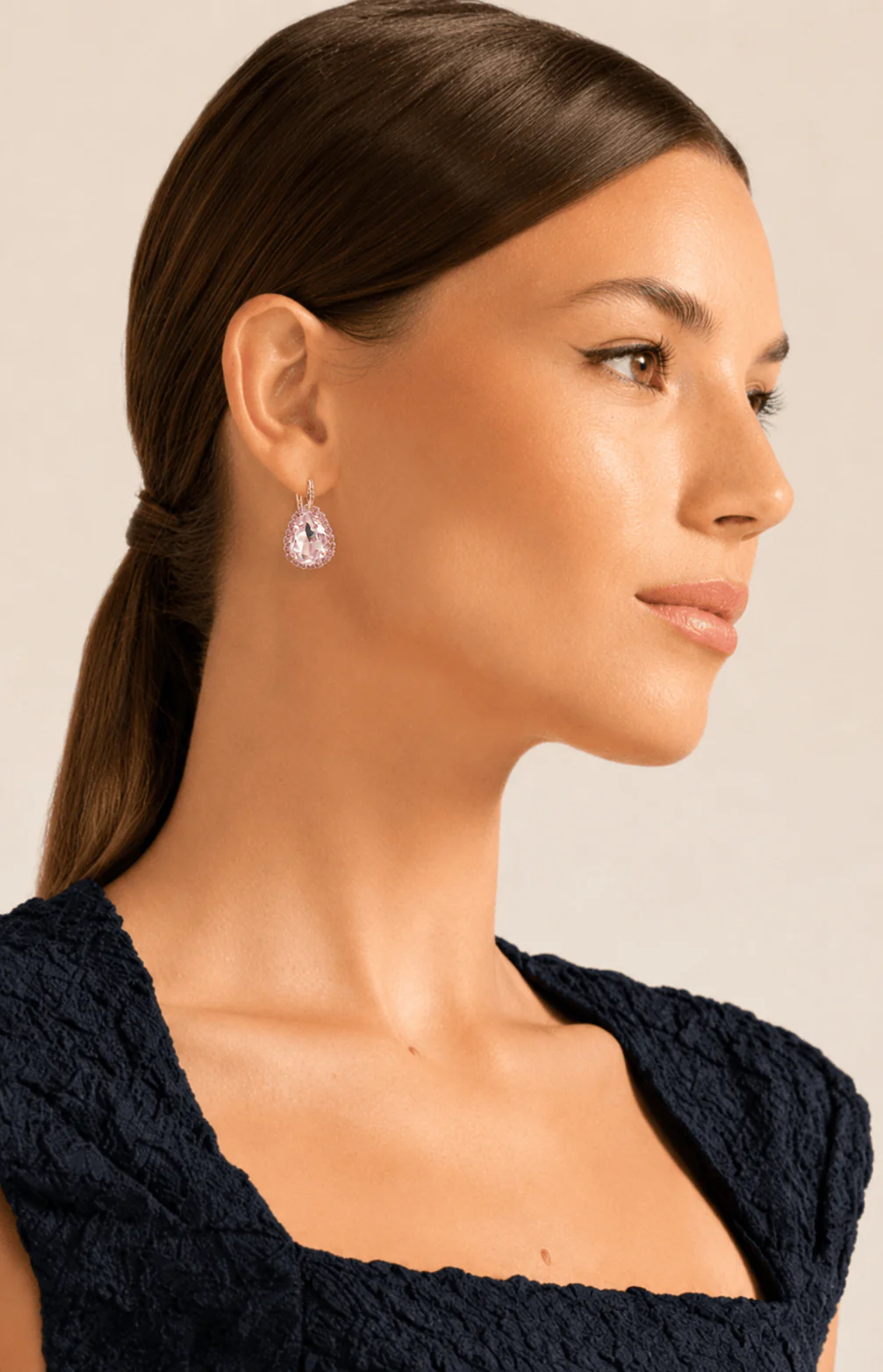 PARIS EARRINGS IN PINK - Image 2