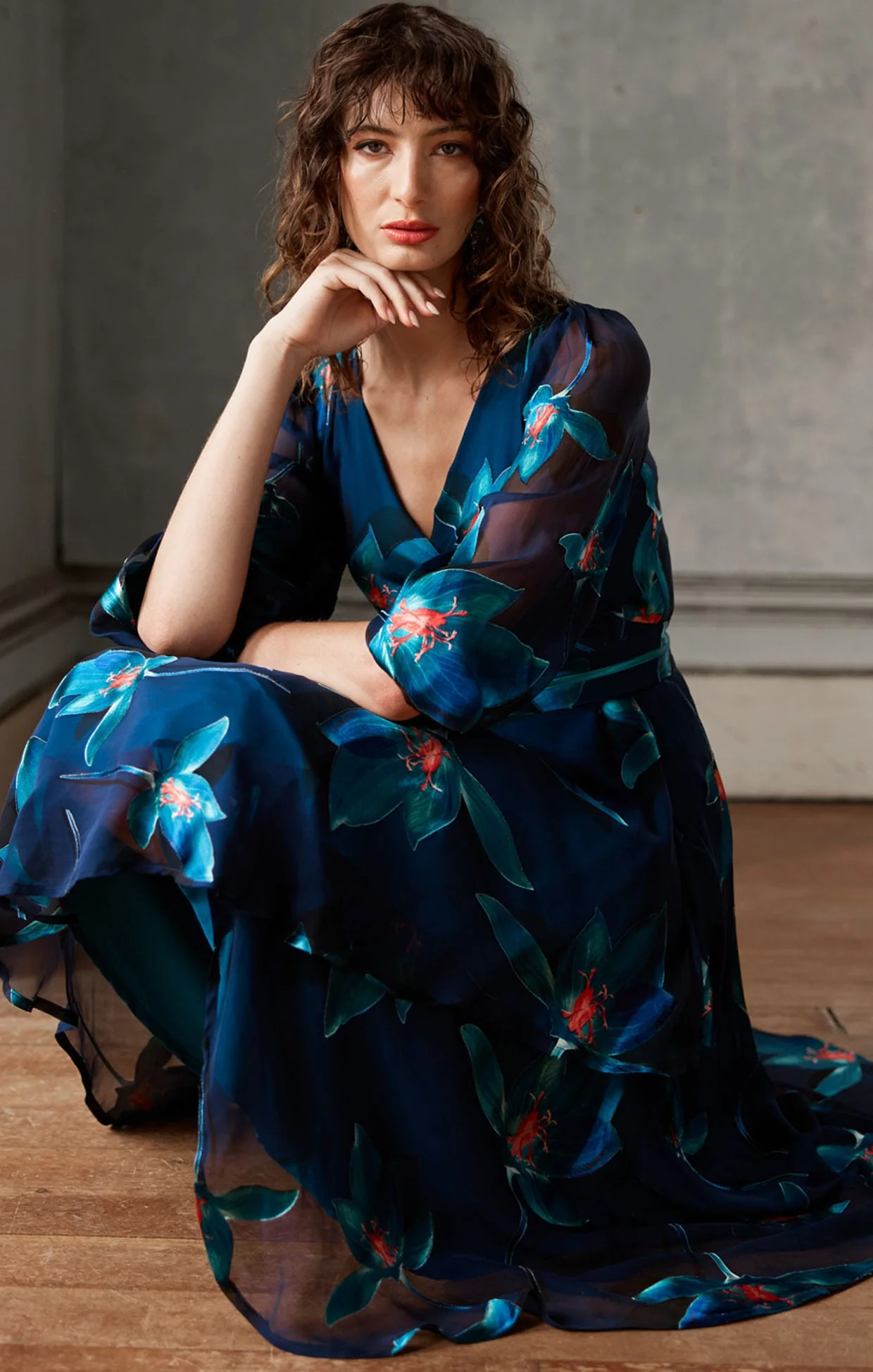 PENDULUM WRAP DRESS - Image 3