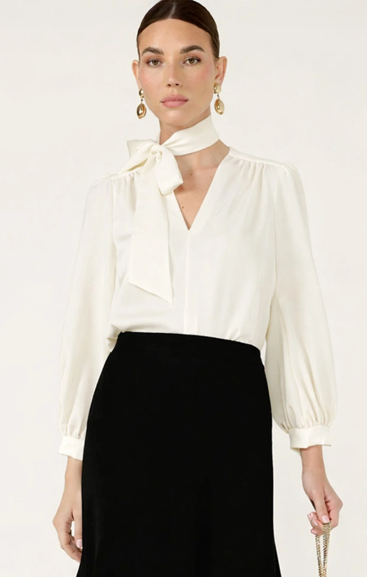 PRUDENCE BLOUSE IN IVORY - Image 9