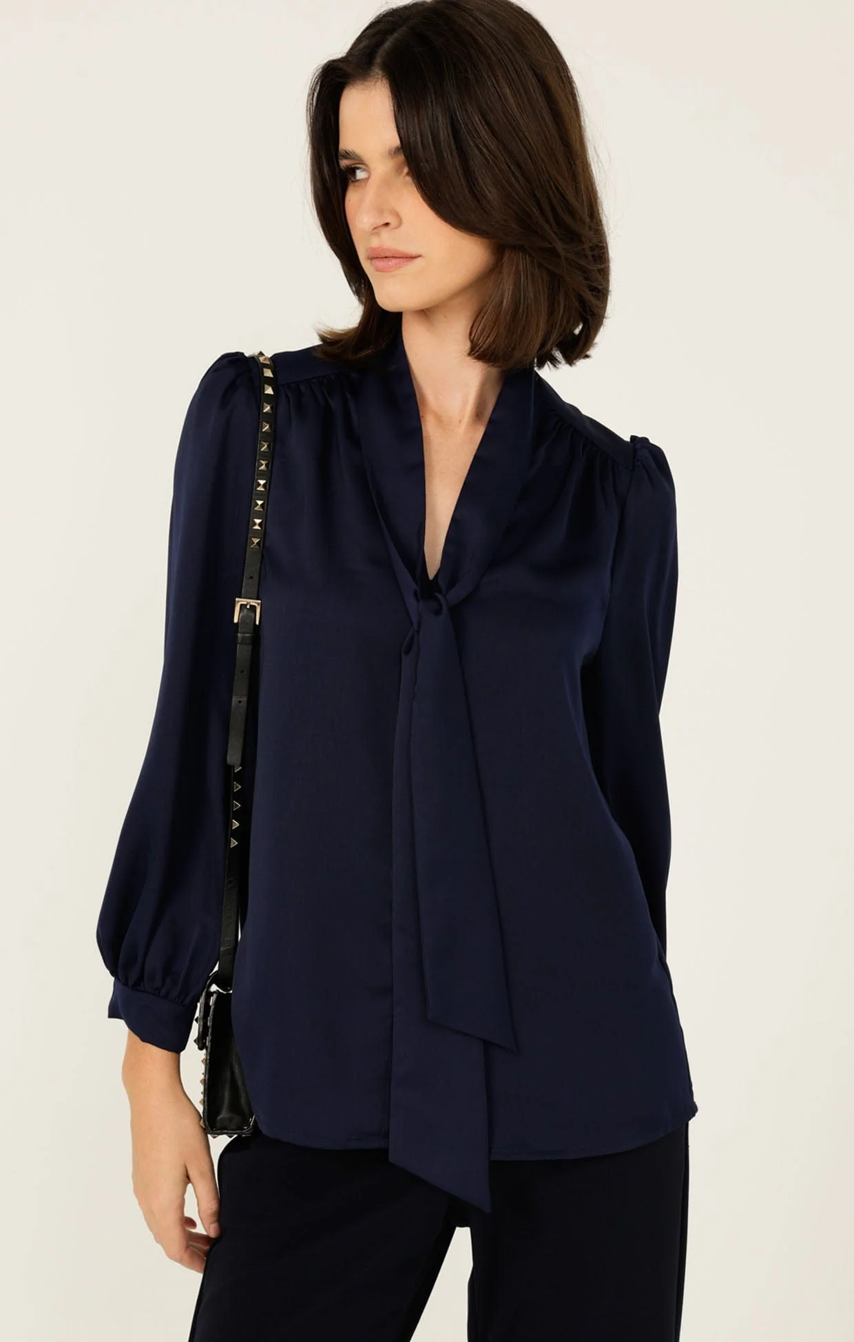 PRUDENCE BLOUSE IN NAVY