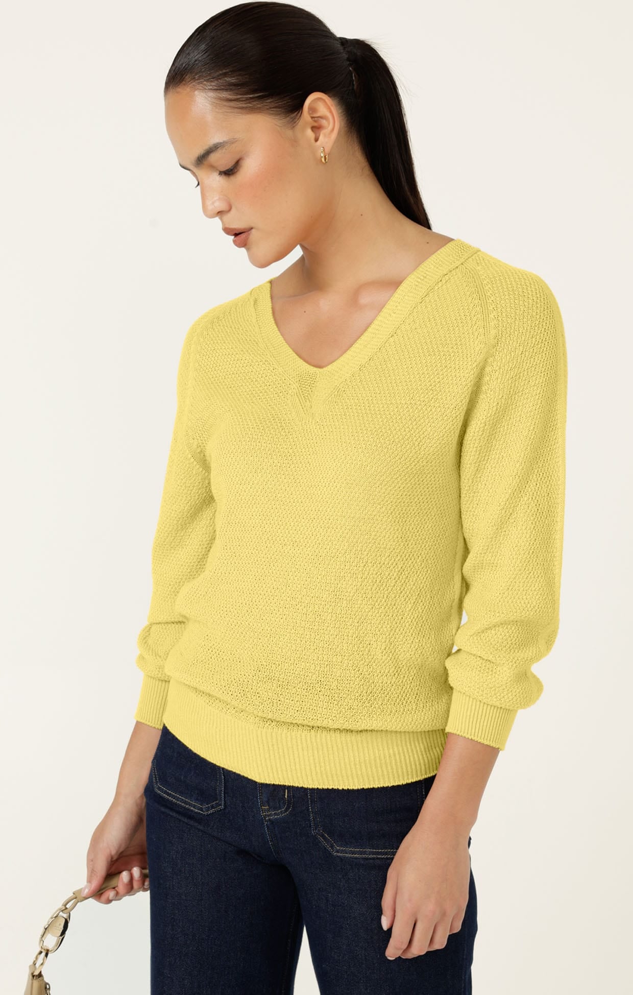 ROSANNA KNIT TOP IN LEMON - Image 2