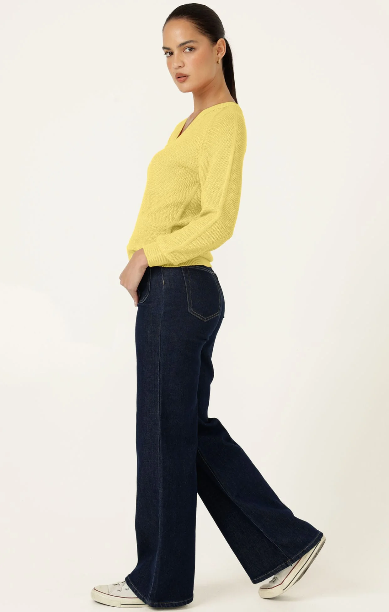 ROSANNA KNIT TOP IN LEMON - Image 5