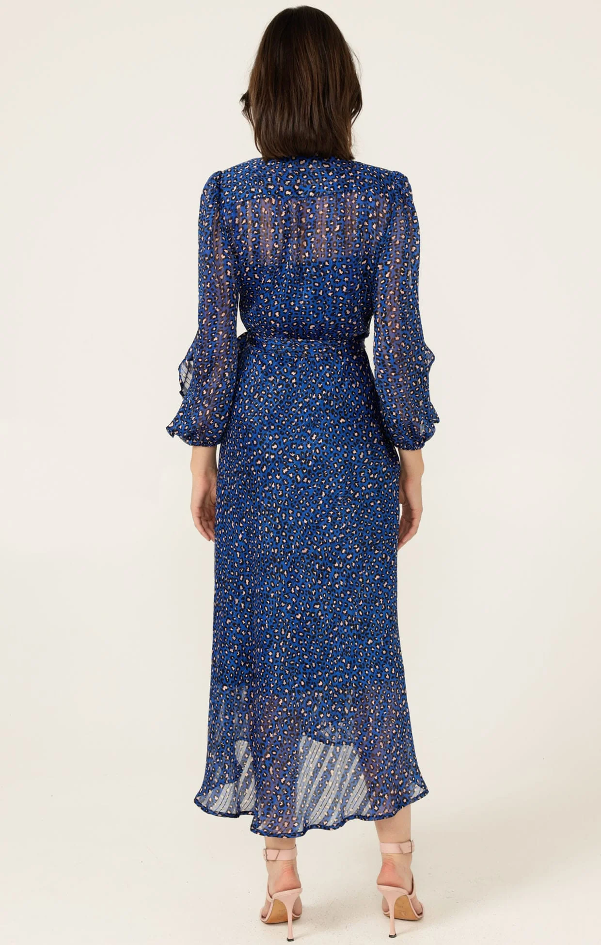 SHONA MIDI WRAP DRESS - Image 9