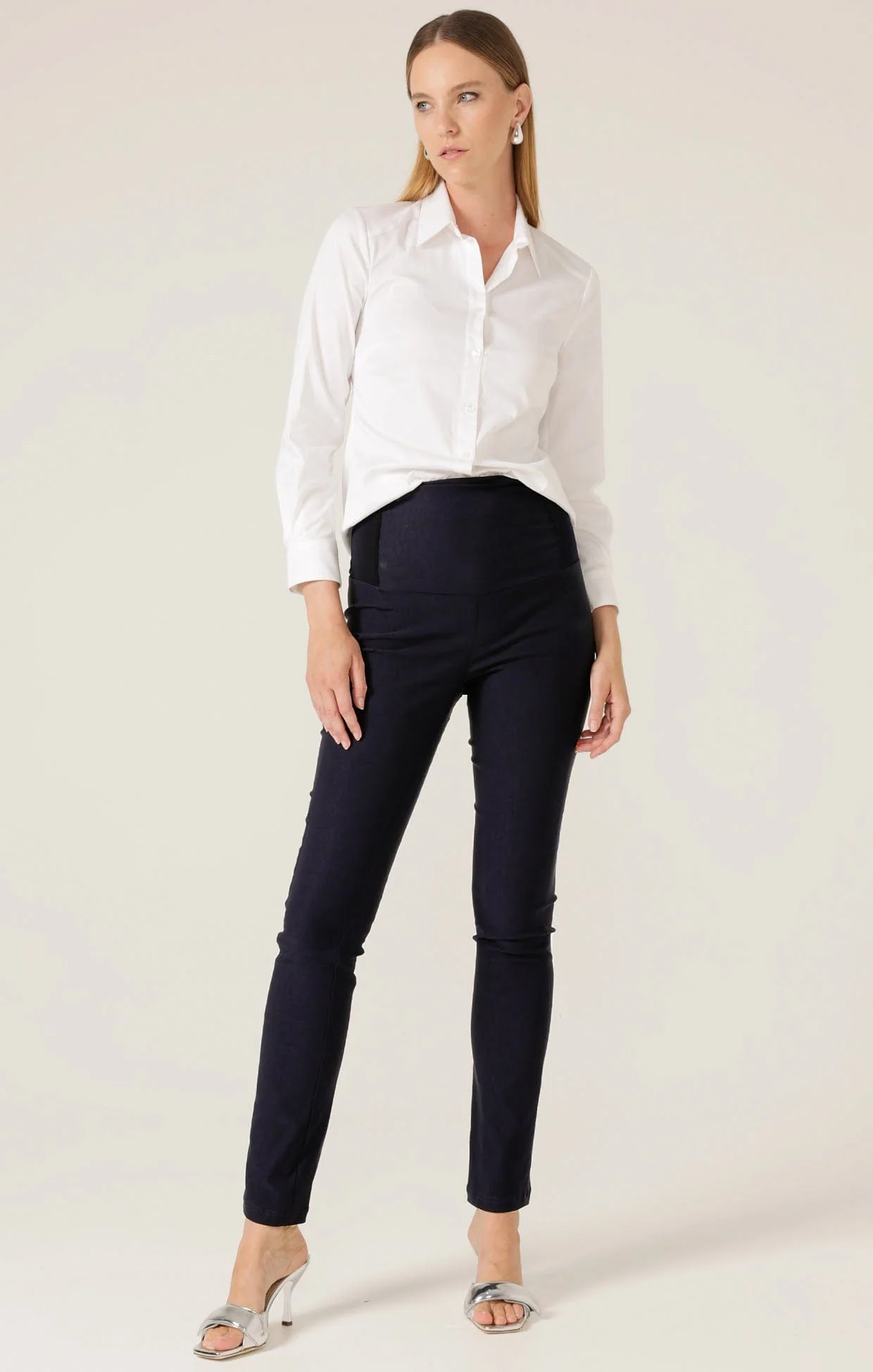 SKINNY PANT IN NAVY - Image 2