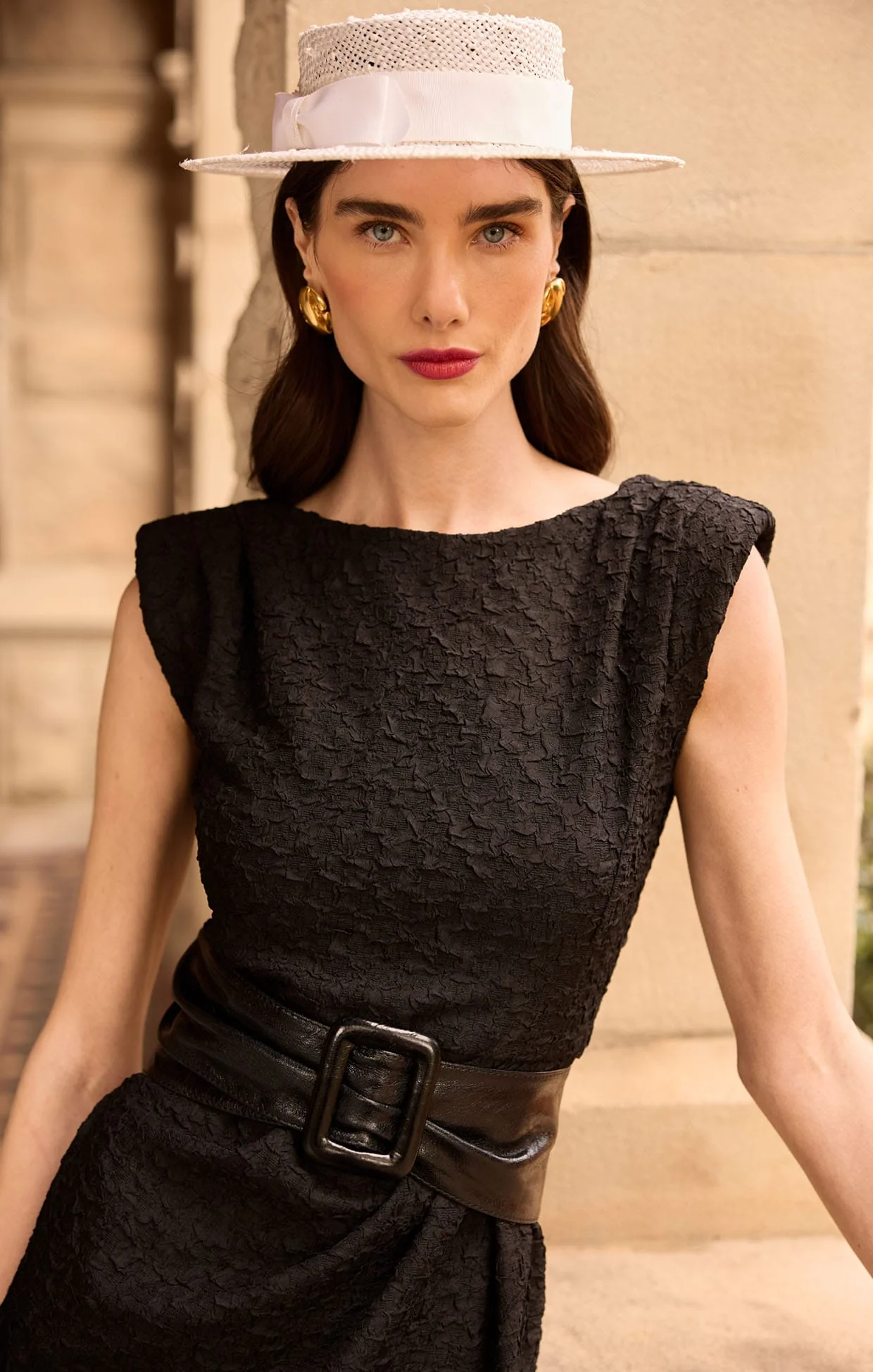 SOFIA DRESS IN BLACK - Image 6