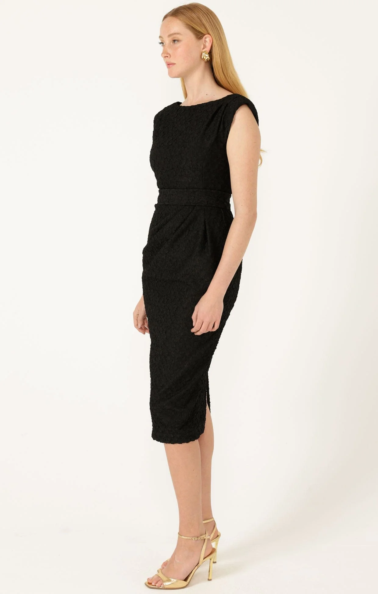 SOFIA DRESS IN BLACK - Image 8