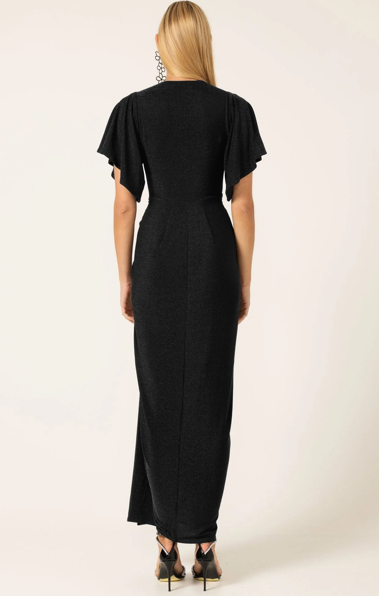 THE EMPORIUM MAXI DRESS IN BLACK - Image 9