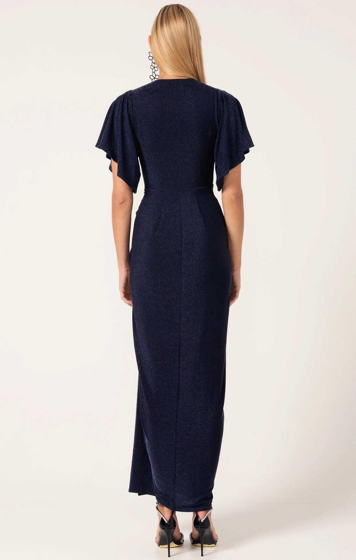 THE EMPORIUM MAXI DRESS IN NAVY - Image 10