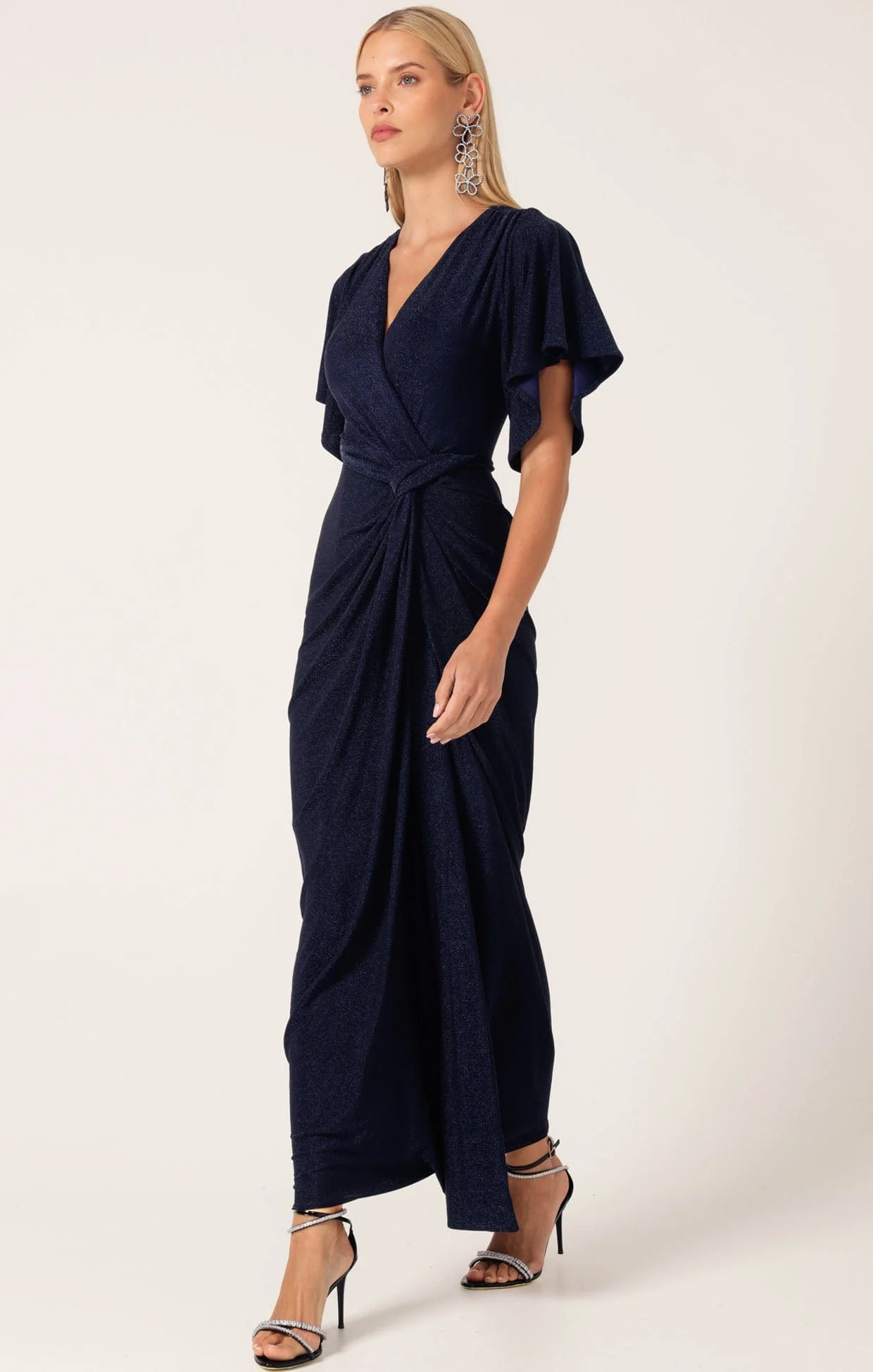 THE EMPORIUM MAXI DRESS IN NAVY - Image 9