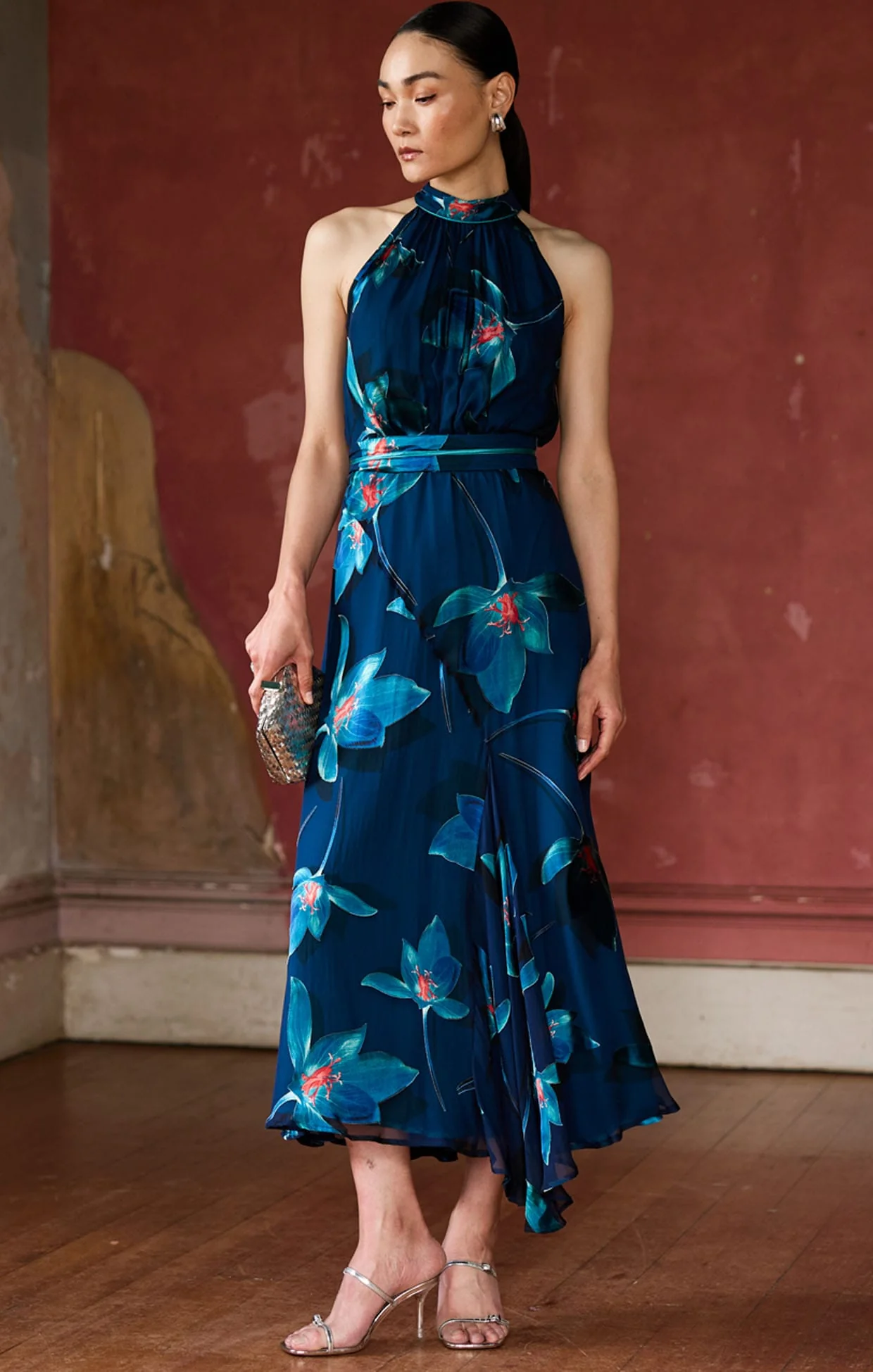 TOPAZ TESTIMONY MIDI DRESS