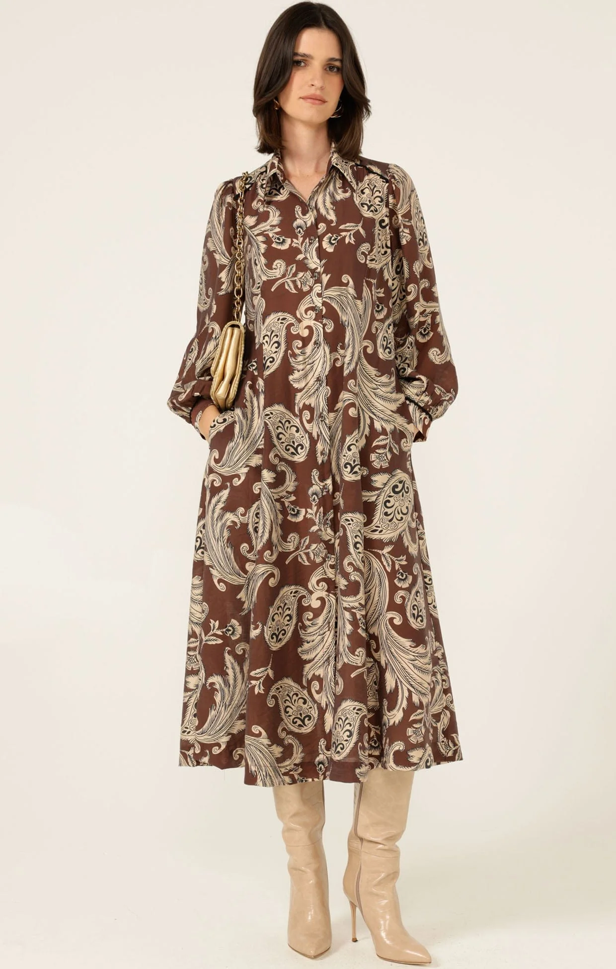 VANESSA SHIRTMAKER DRESS - Image 3